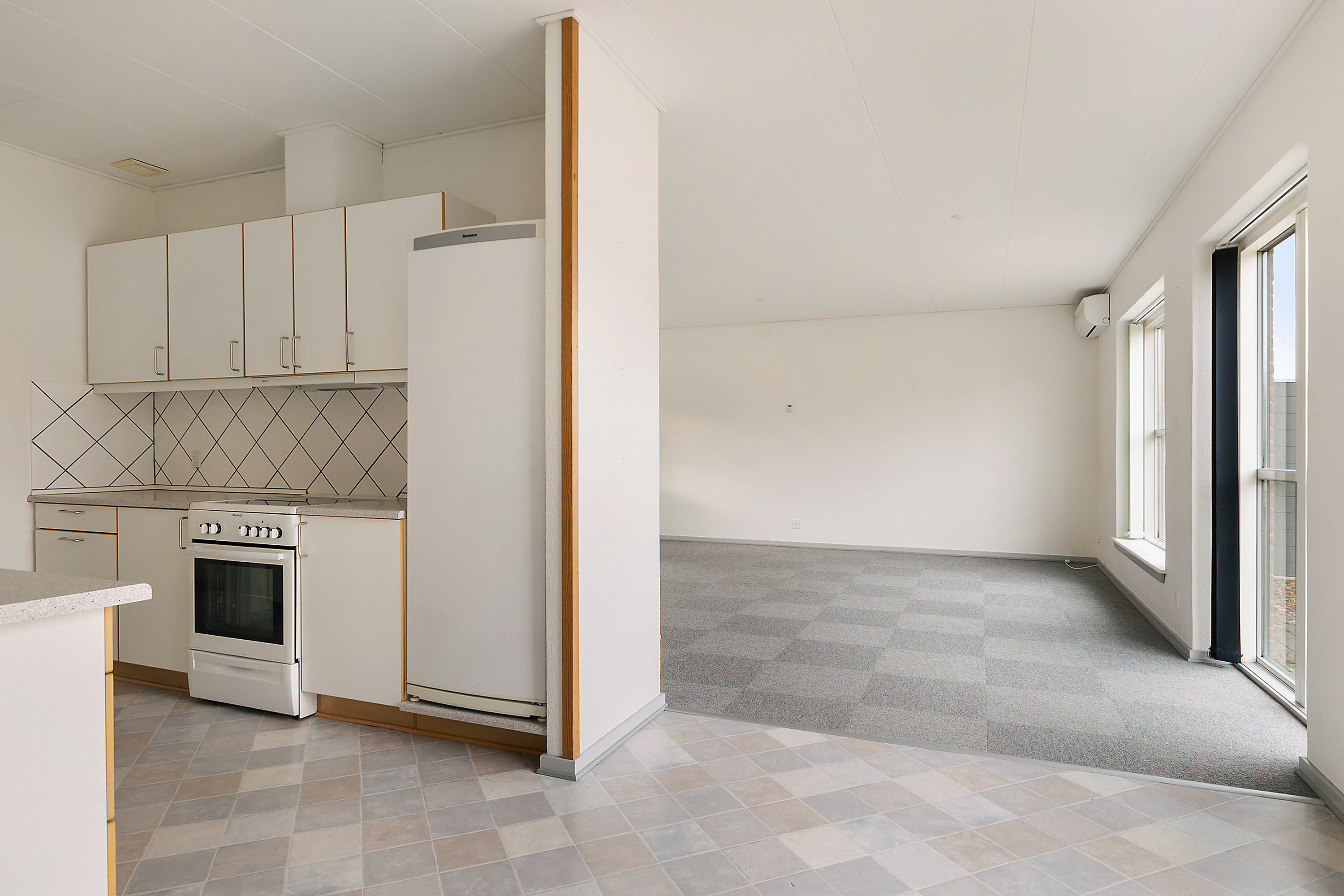 Fremhævet køkken billede i fuldskærmstilstand. Billede af Østervang 1B, 6630 Rødding