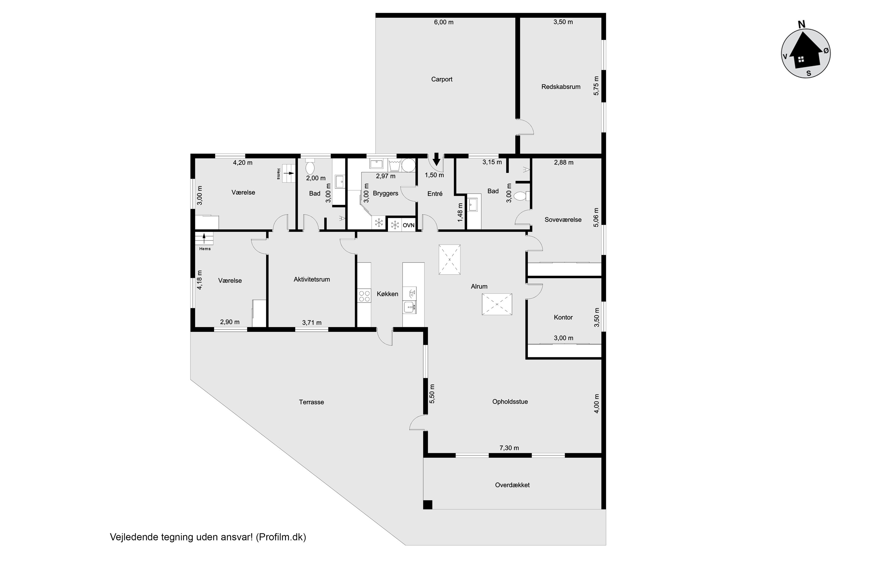 Plantegninger billede af Dammen 8, 7500 Holstebro