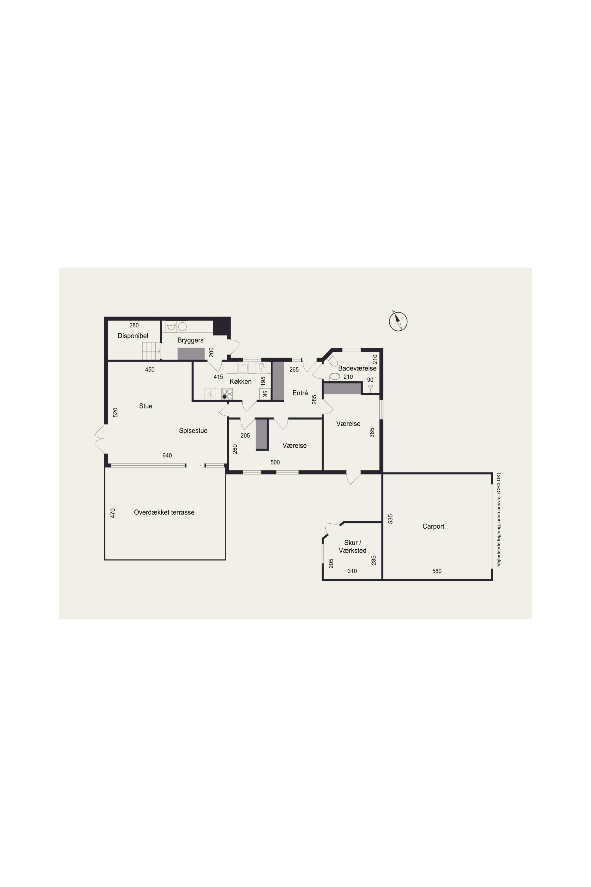 Plantegninger billede af Runebergs Alle 32, 2860 Søborg