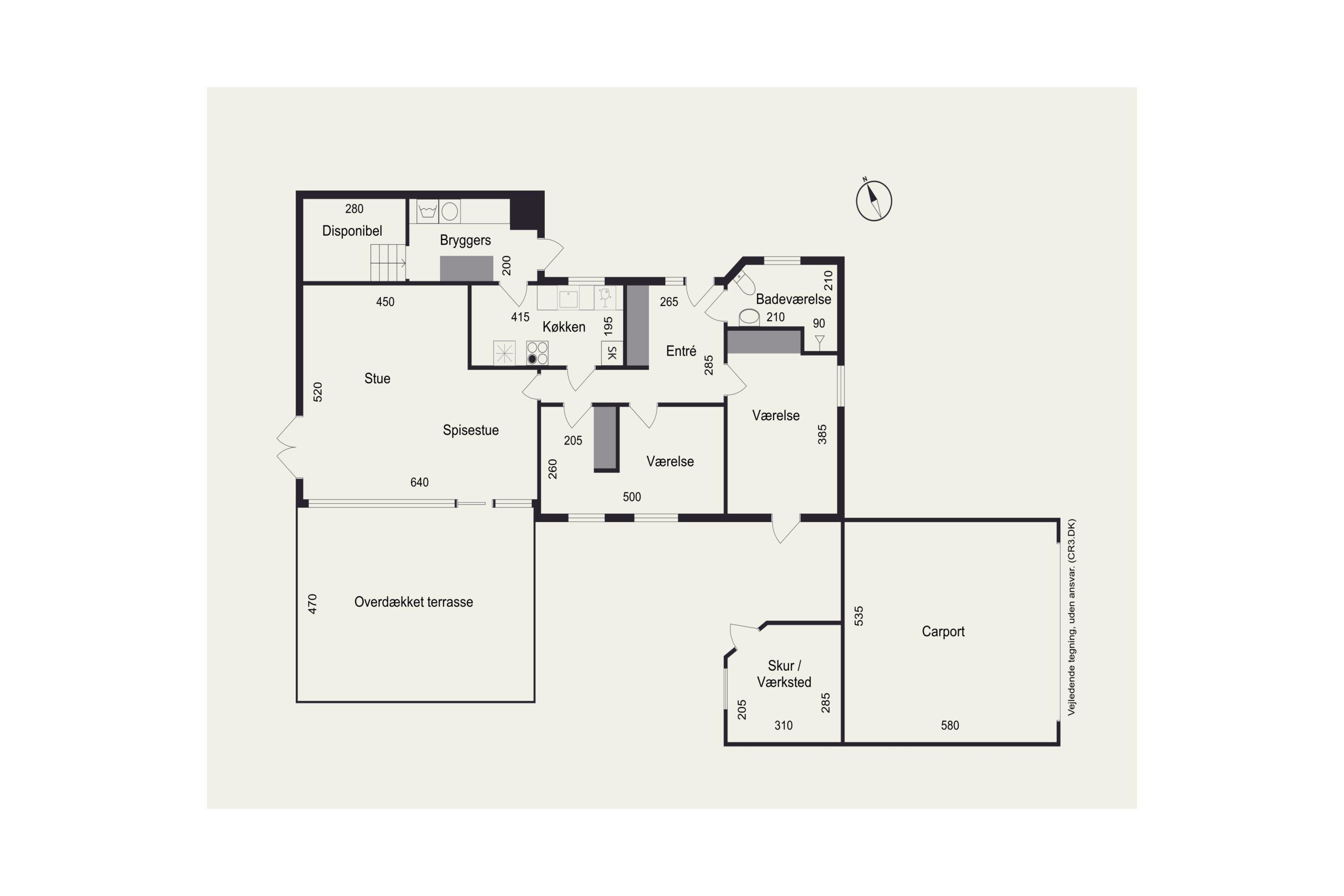 Plantegninger billede af Runebergs Alle 32, 2860 Søborg