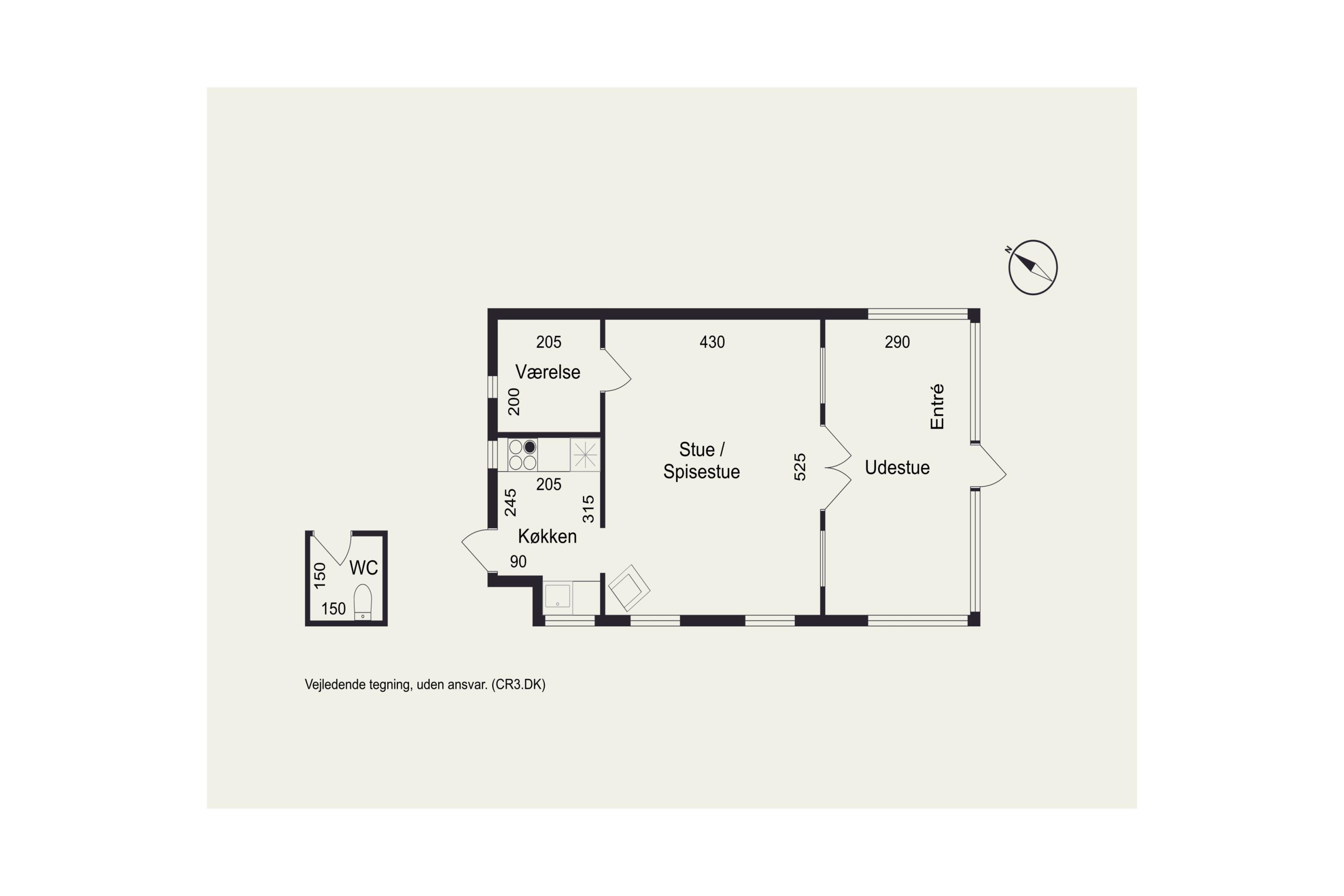 Plantegninger billede af Pilegårdens Haveby 30, 2860 Søborg