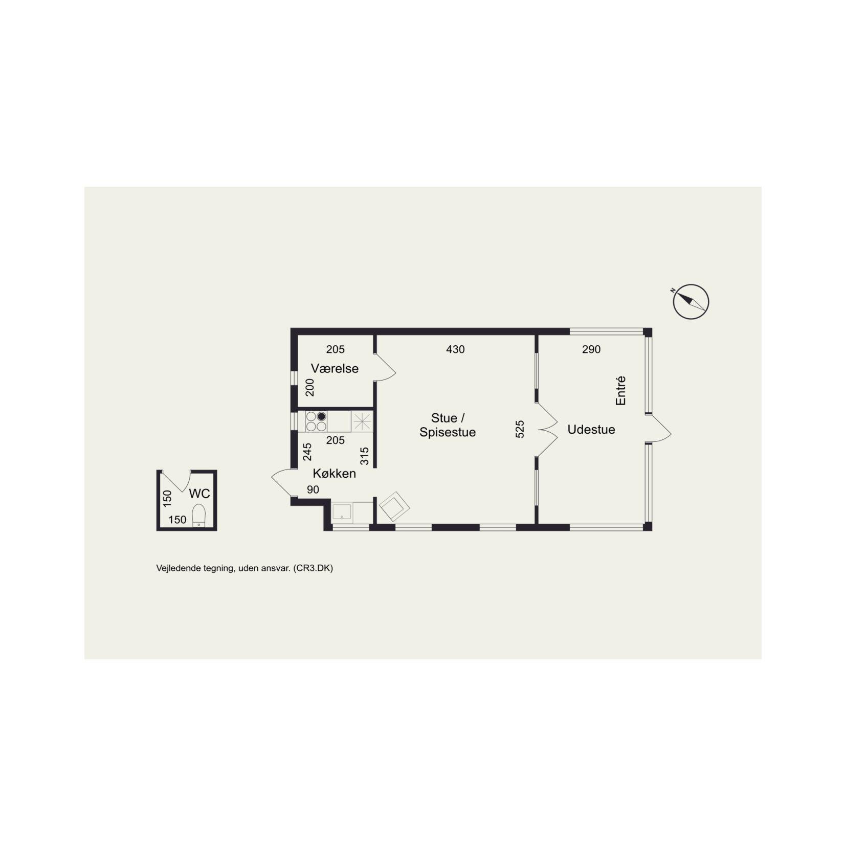 Plantegninger billede af Pilegårdens Haveby 30, 2860 Søborg