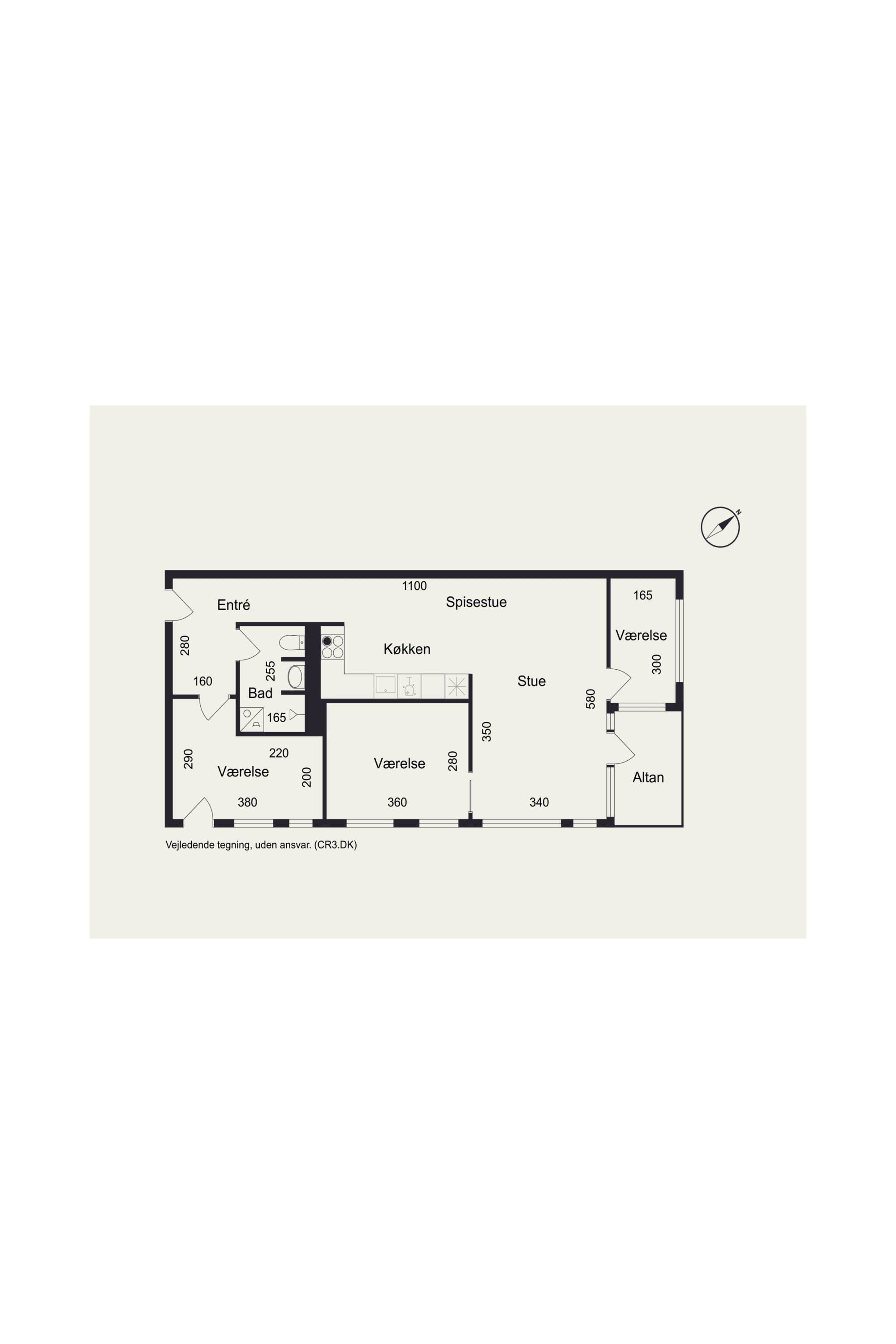 Plantegninger billede af Gyngemose Parkvej 10, 5. mf., 2860 Søborg