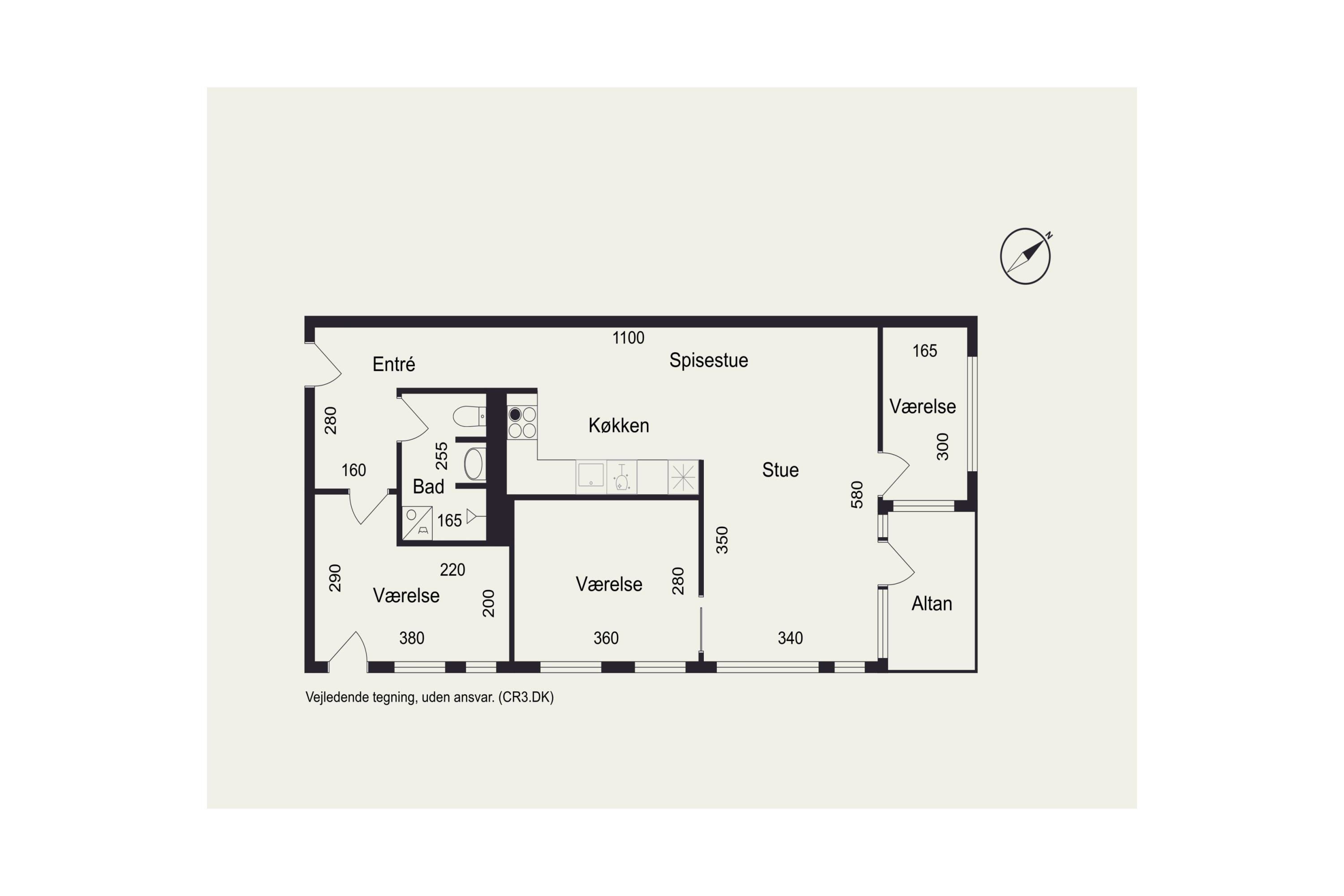 Plantegninger billede af Gyngemose Parkvej 10, 5. mf., 2860 Søborg
