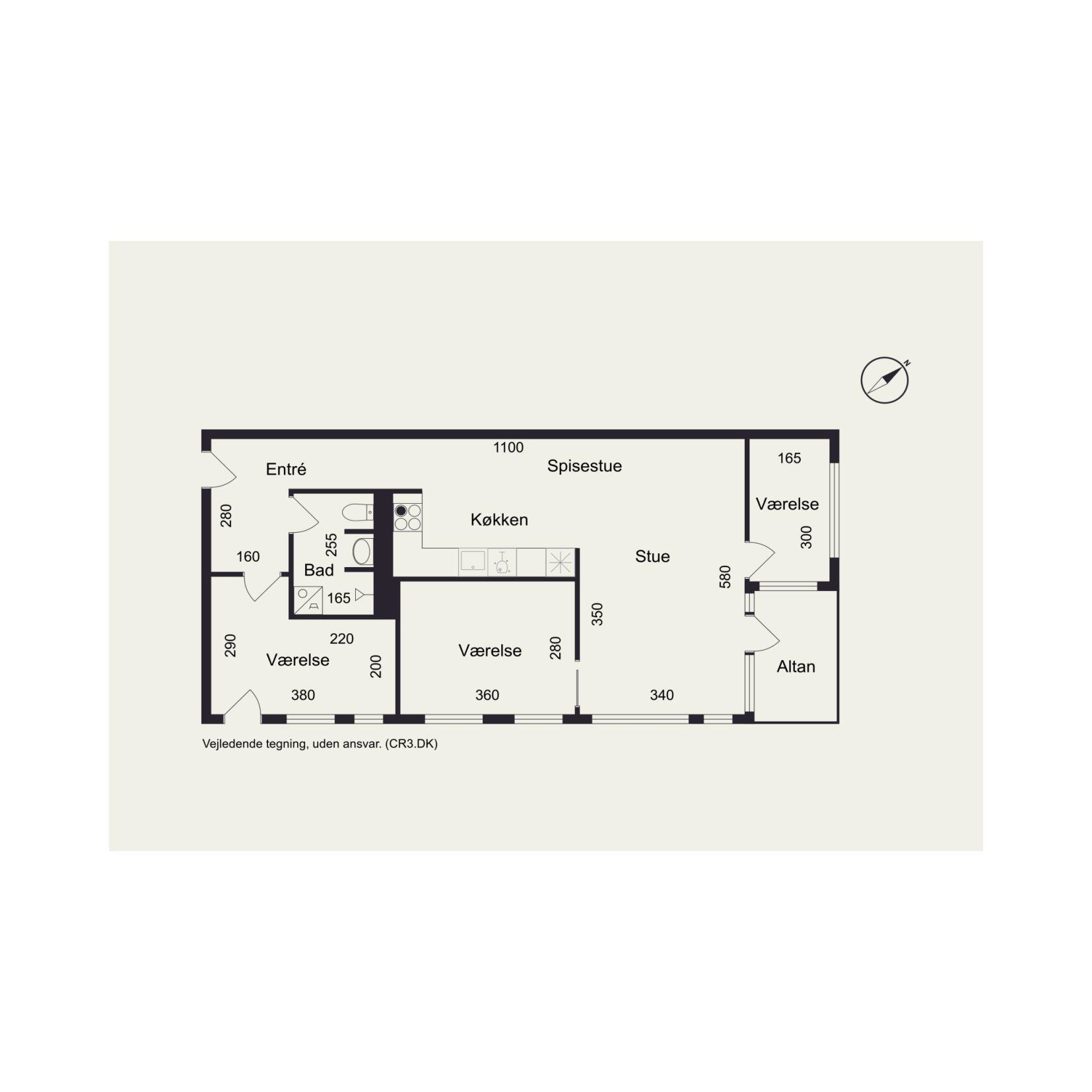Plantegninger billede af Gyngemose Parkvej 10, 5. mf., 2860 Søborg