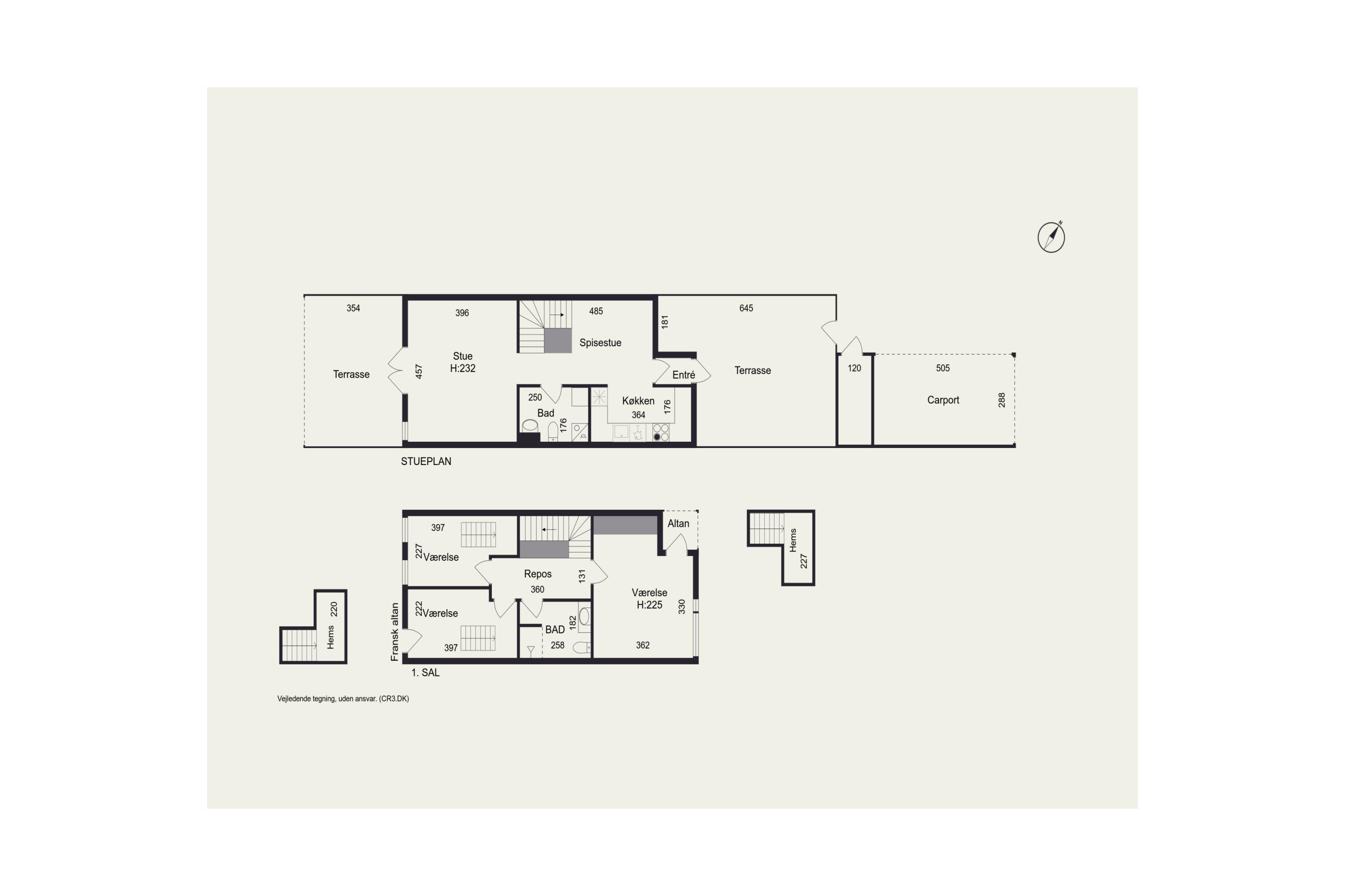 Plantegninger billede af Kagsåvej 45A, 2860 Søborg