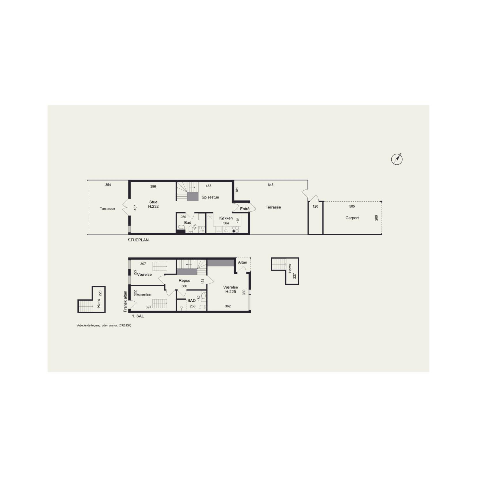 Plantegninger billede af Kagsåvej 45A, 2860 Søborg