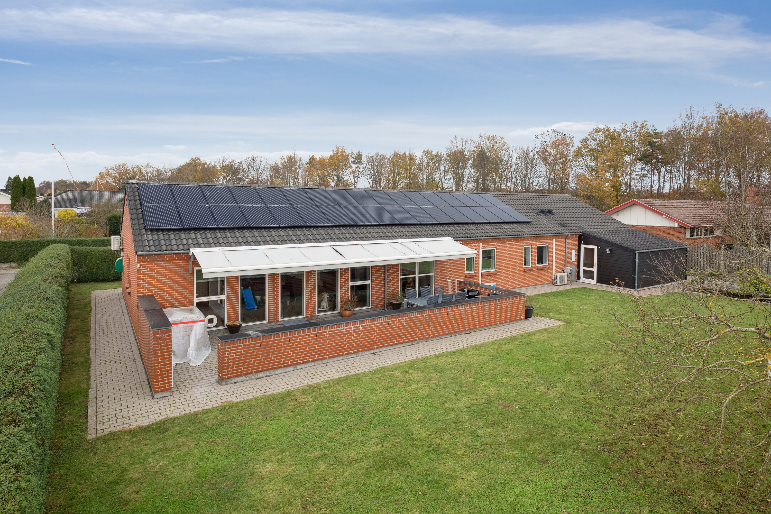 Miniaturebillede 1: set fra haven. Billede af Baldersvej 3, 4760 Vordingborg