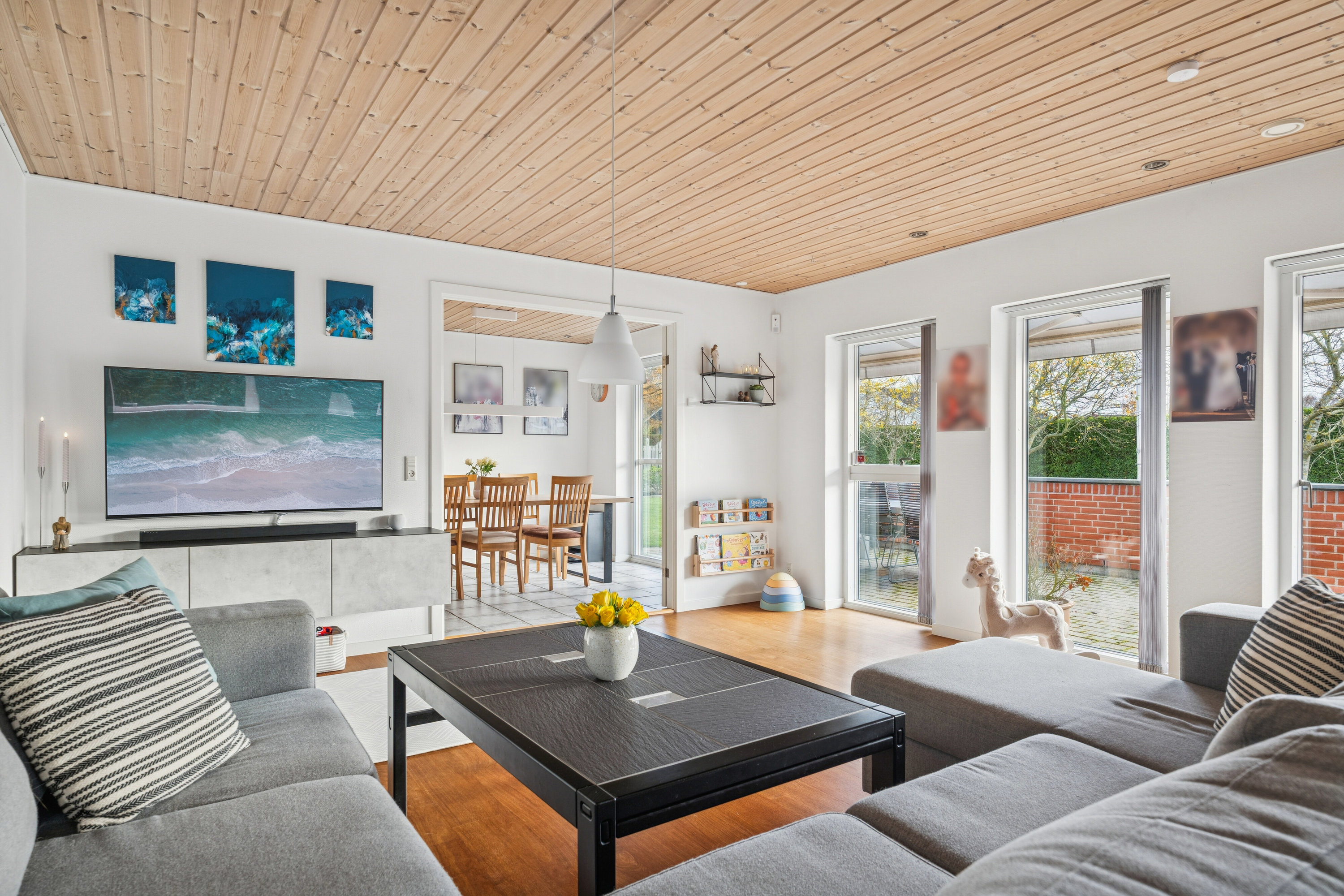 Fremhævet stue billede i fuldskærmstilstand. Billede af Baldersvej 3, 4760 Vordingborg