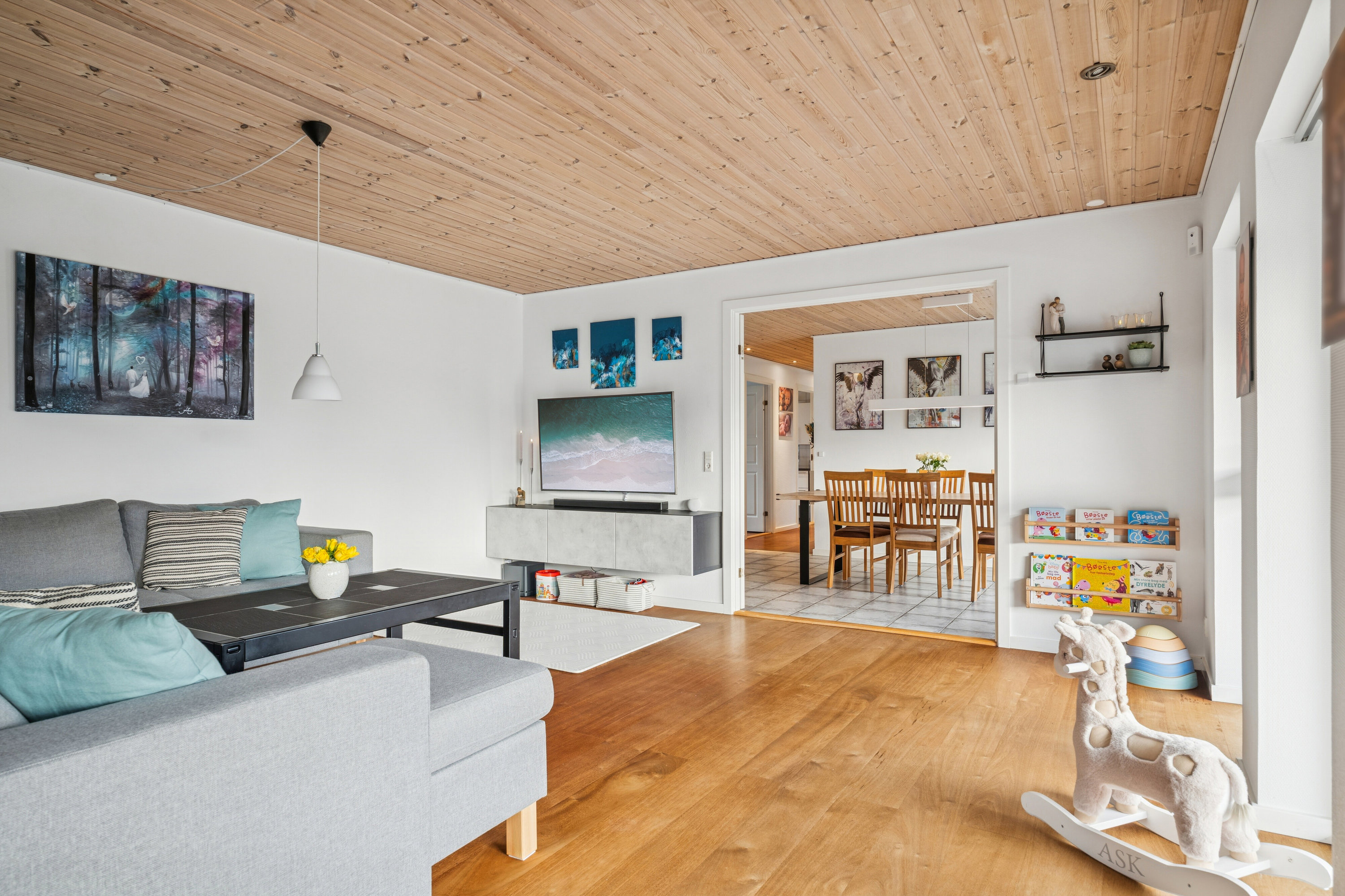 Fremhævet stue billede i fuldskærmstilstand. Billede af Baldersvej 3, 4760 Vordingborg