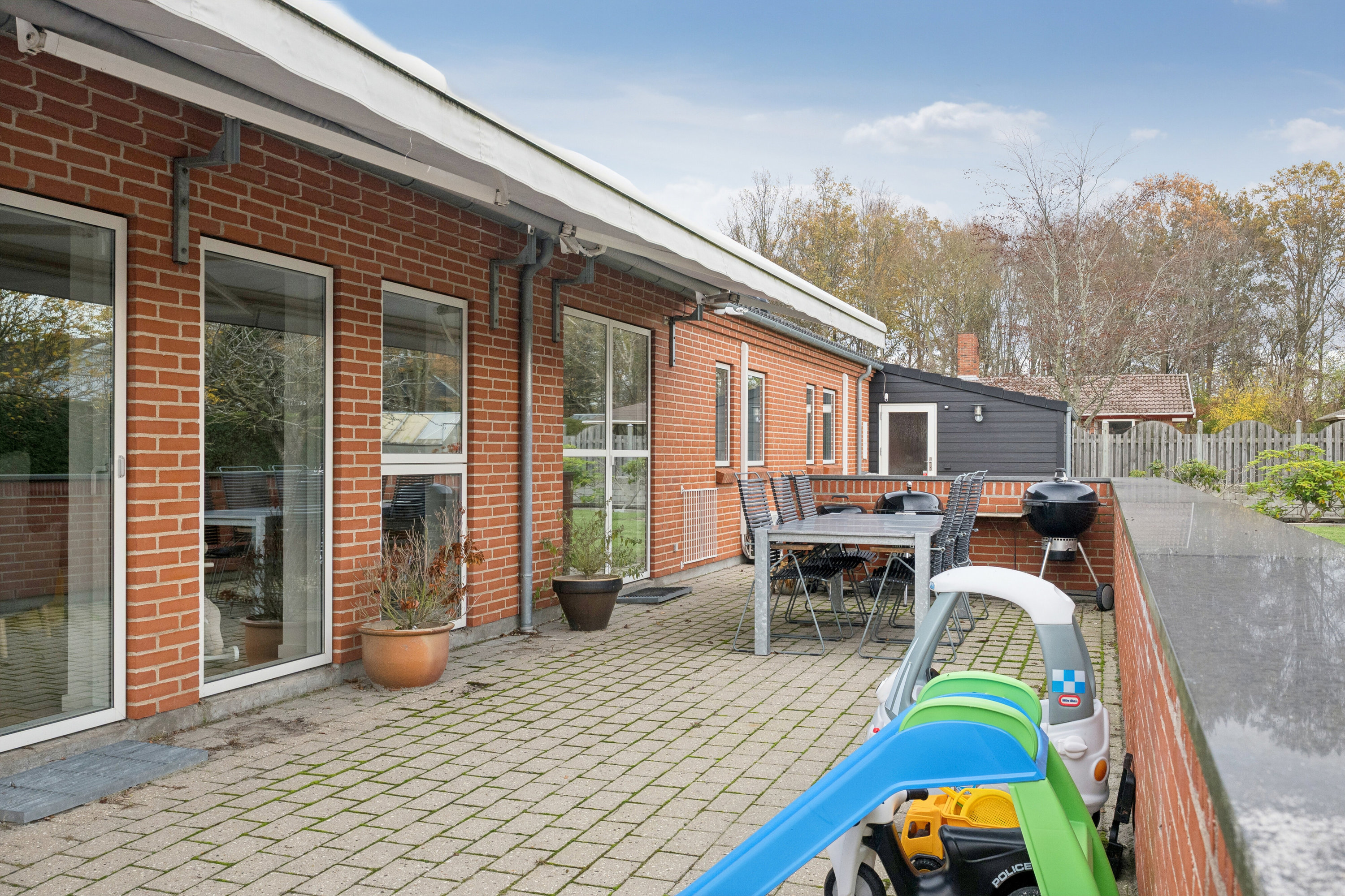 Fremhævet udendørs billede i fuldskærmstilstand. Billede af Baldersvej 3, 4760 Vordingborg