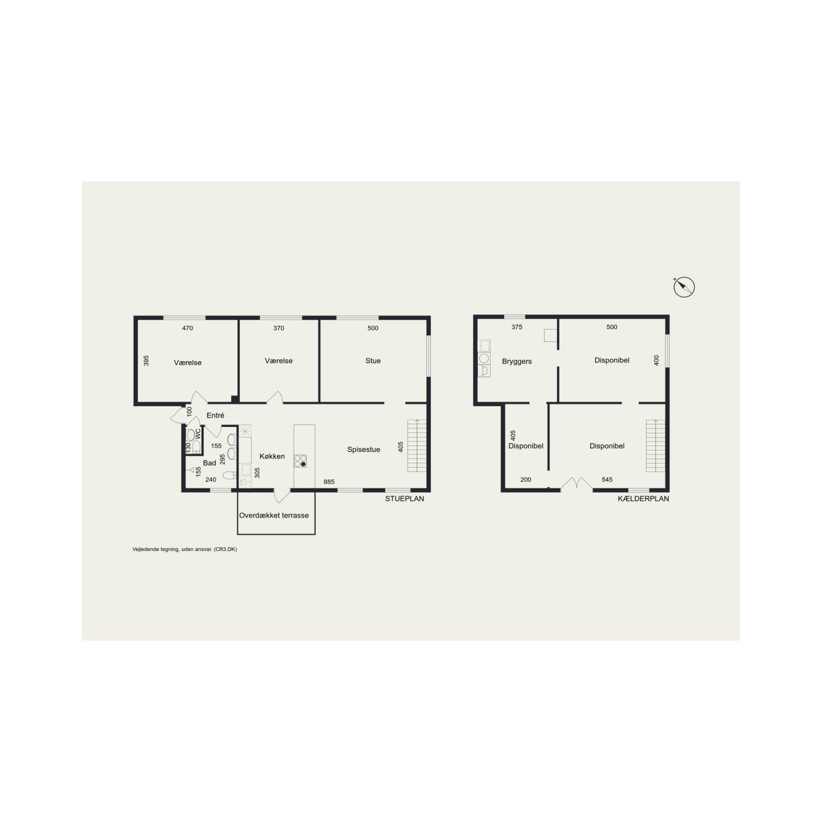 Plantegninger billede af Lyngbyvej 327, st.., 2820 Gentofte