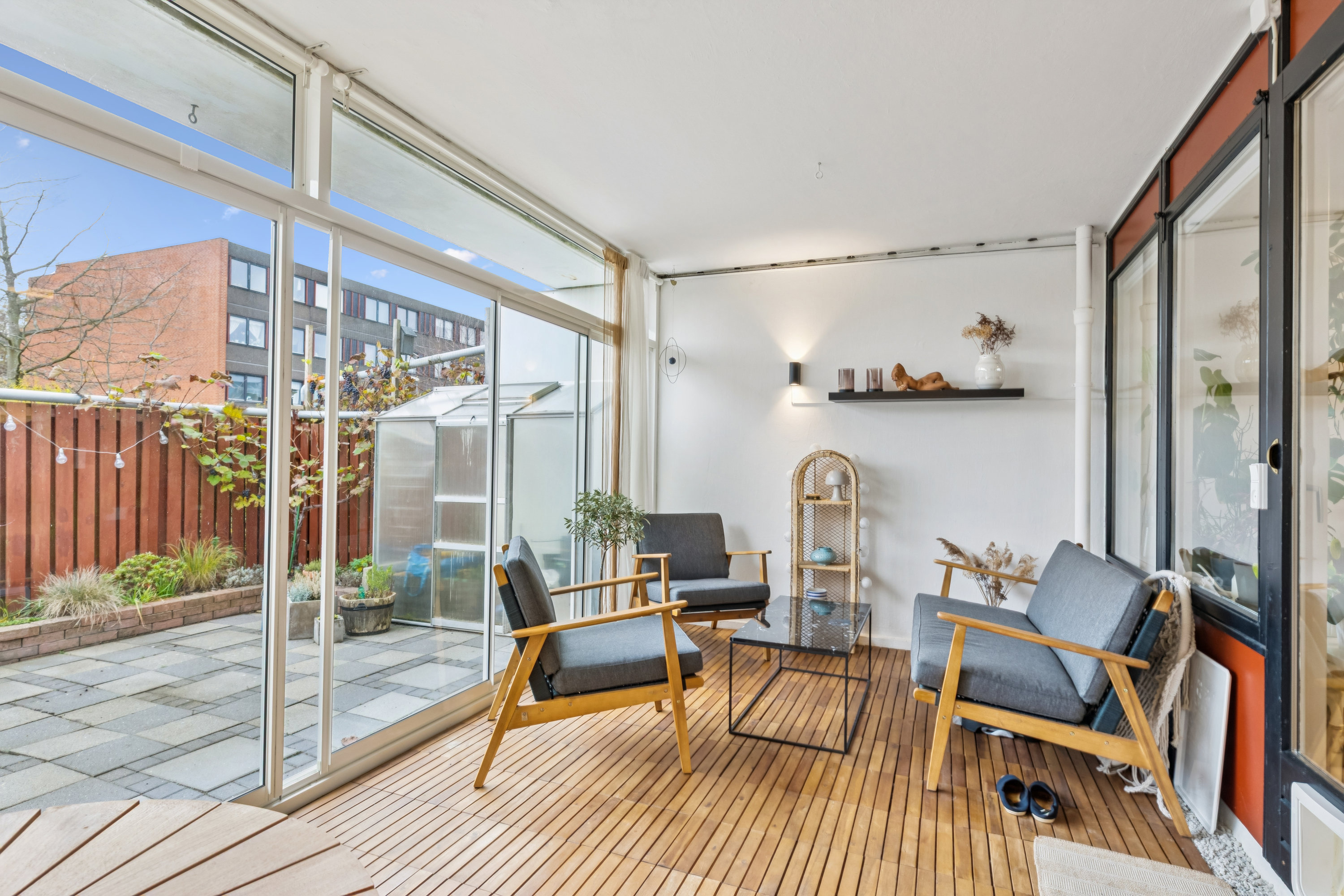 Fremhævet altan billede i fuldskærmstilstand. Billede af Leen C 4, st.. 3., Høje Taastrup, 2630 Taastrup