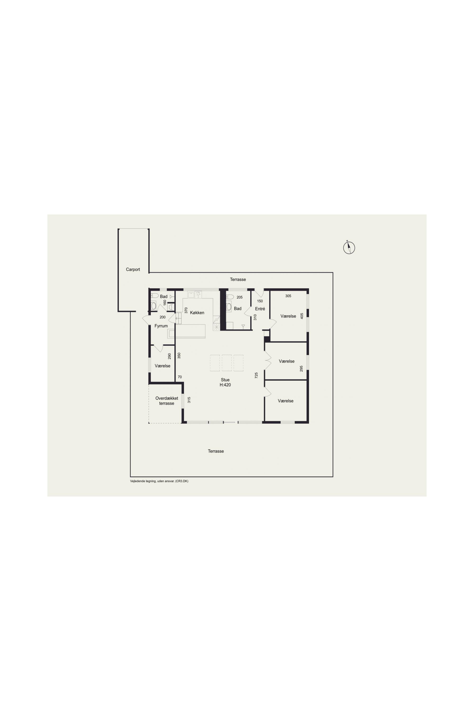 Plantegninger billede af Harestien 19, 2880 Bagsværd