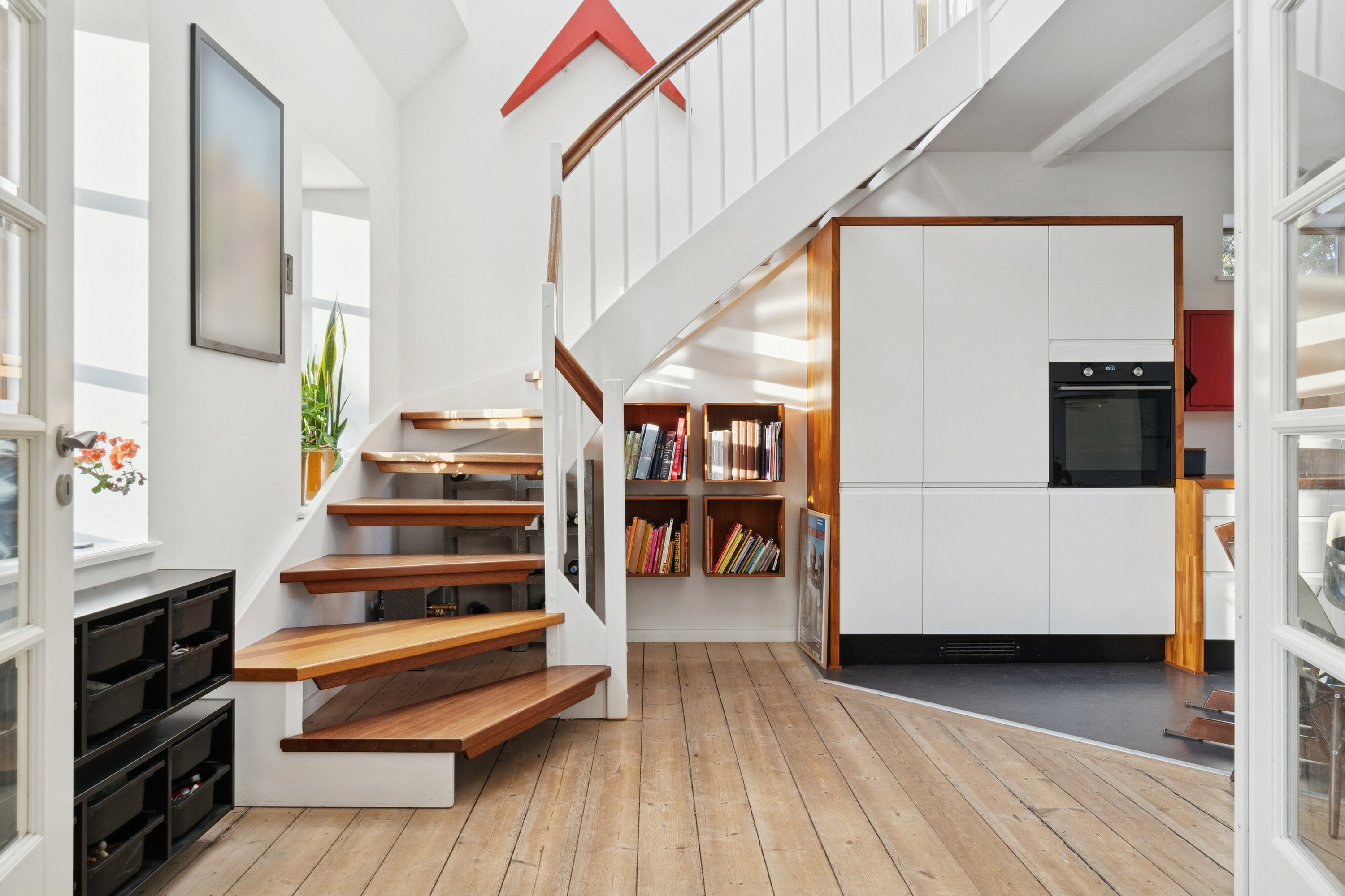 Fremhævet opgang billede i fuldskærmstilstand. Billede af Hellig Andersvej 12, 4200 Slagelse