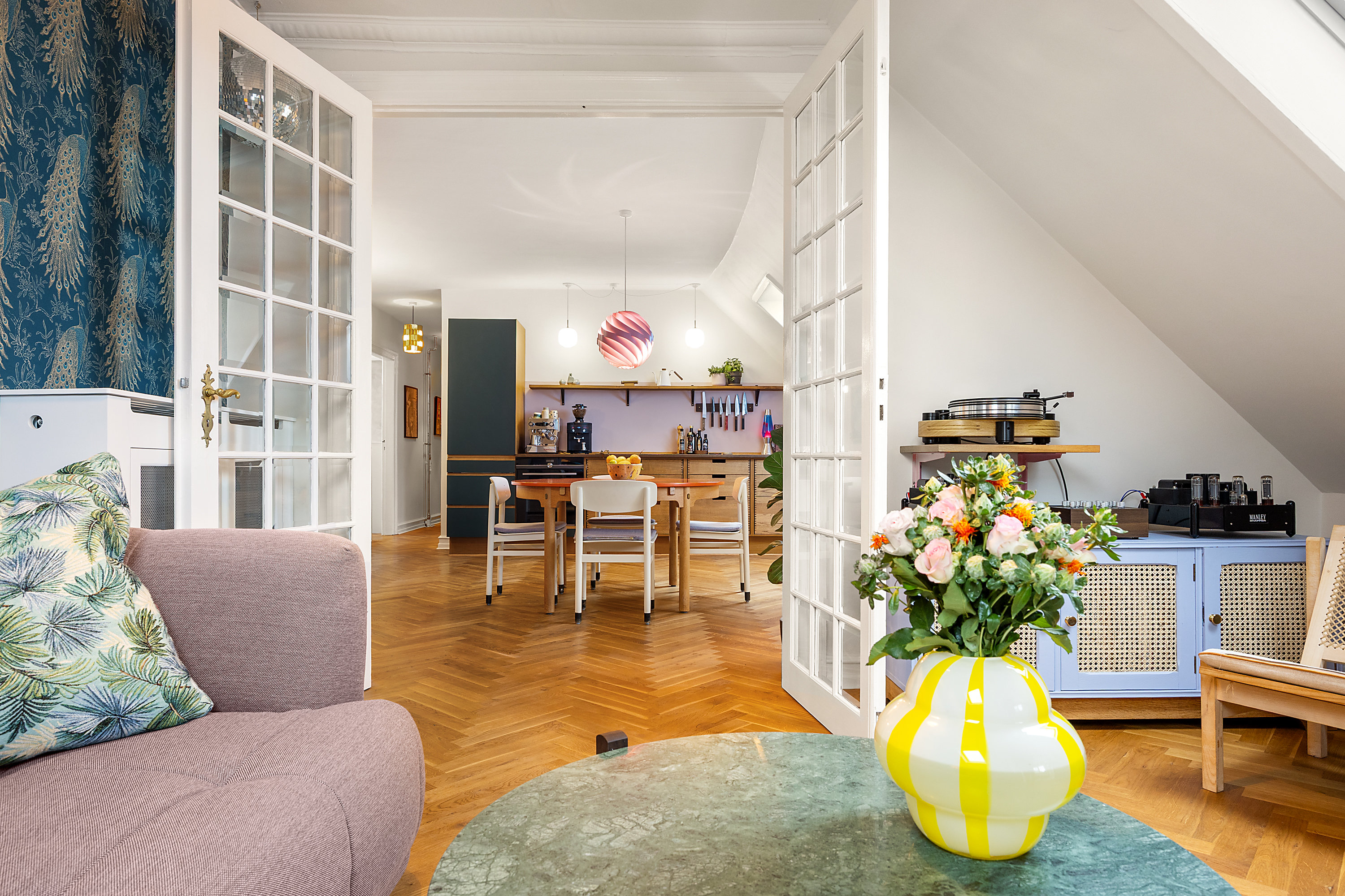 Fremhævet  billede i fuldskærmstilstand. Billede af H.C. Ørsteds Vej 70, 4. tv., 1879 Frederiksberg C