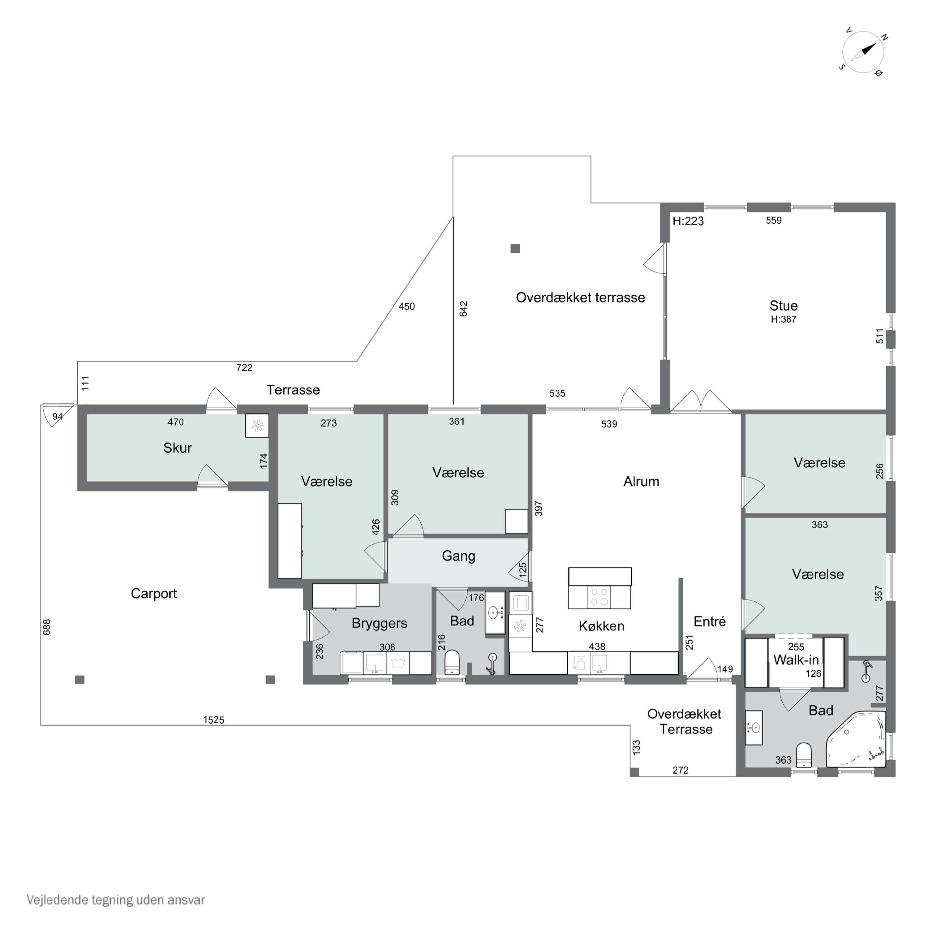 Plantegninger billede af Lindegårdshegnet 1, 4500 Nykøbing Sj