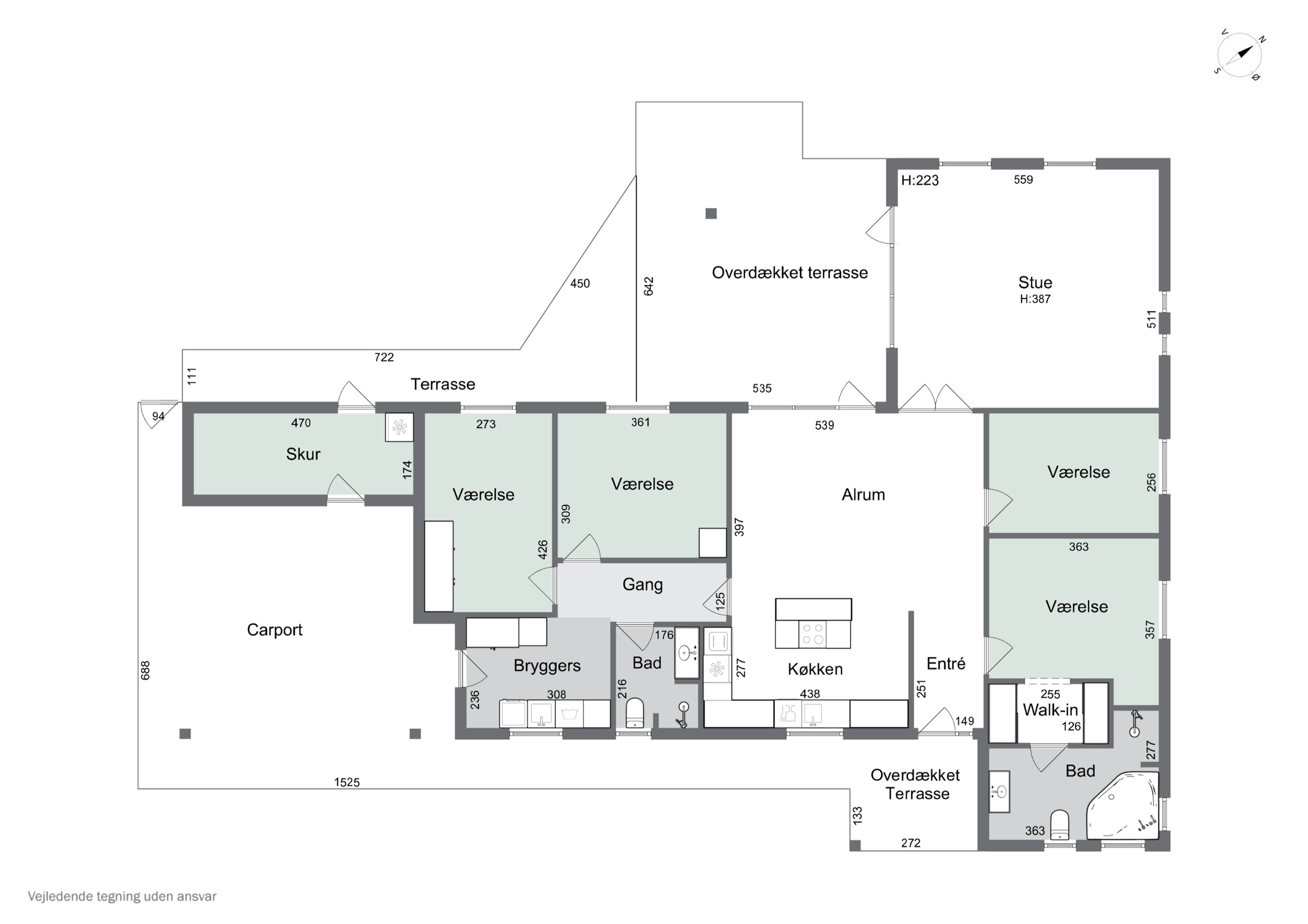 Plantegninger billede af Lindegårdshegnet 1, 4500 Nykøbing Sj