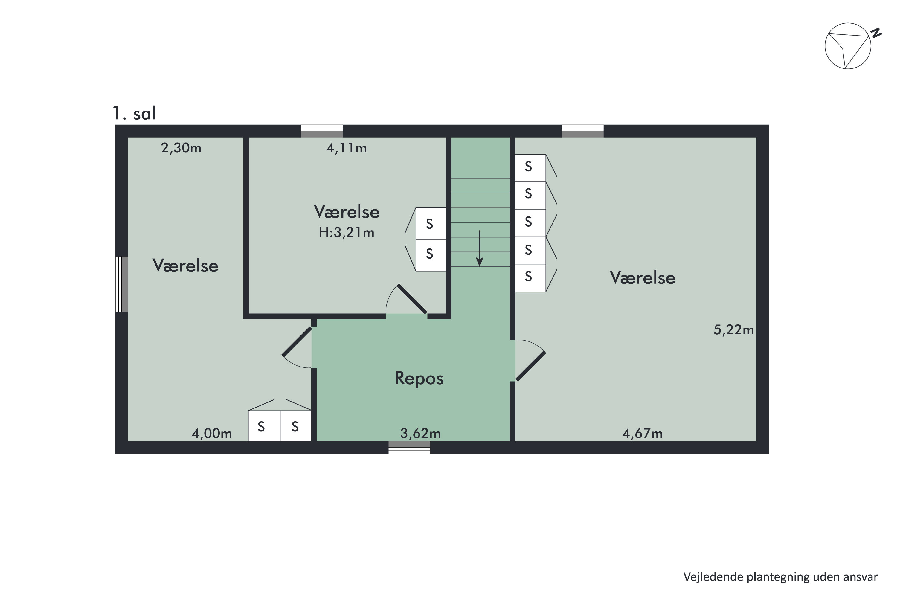 Plantegninger billede af Borgergade 61, 9362 Gandrup