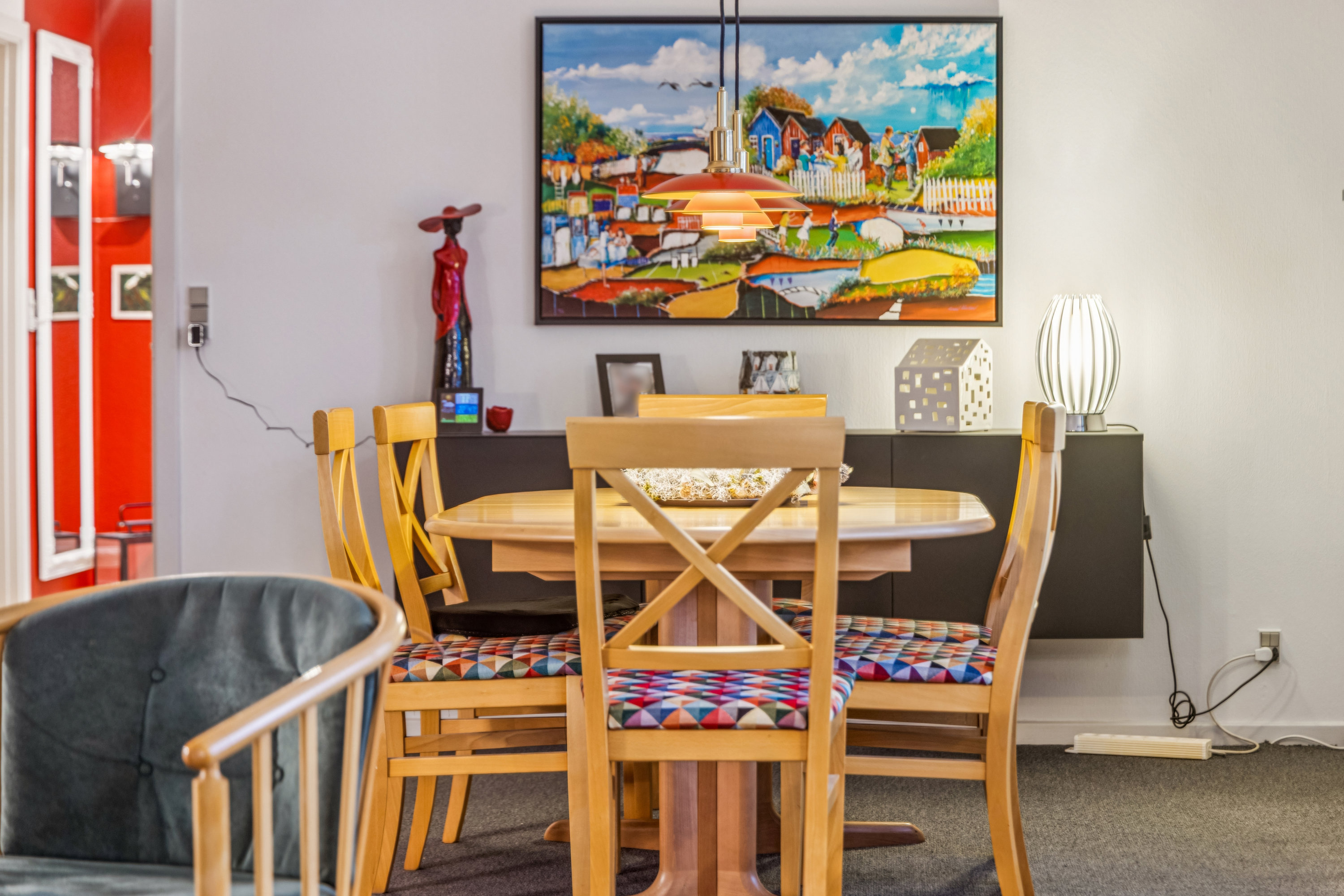 Fremhævet stue billede i fuldskærmstilstand. Billede af Borgergade 61, 9362 Gandrup