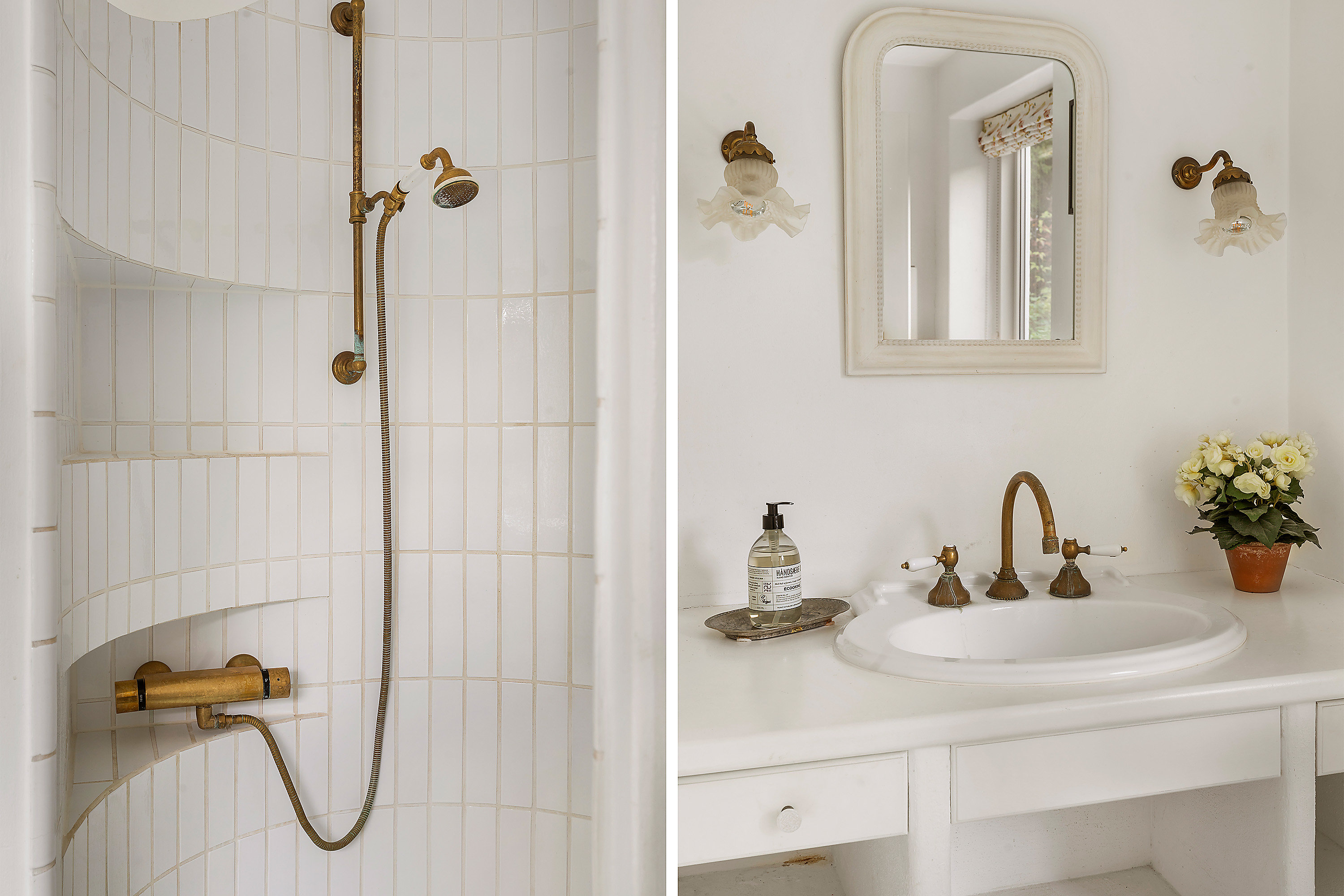 Fremhævet badeværelse billede i fuldskærmstilstand. Billede af Birkebakken 31, 2840 Holte