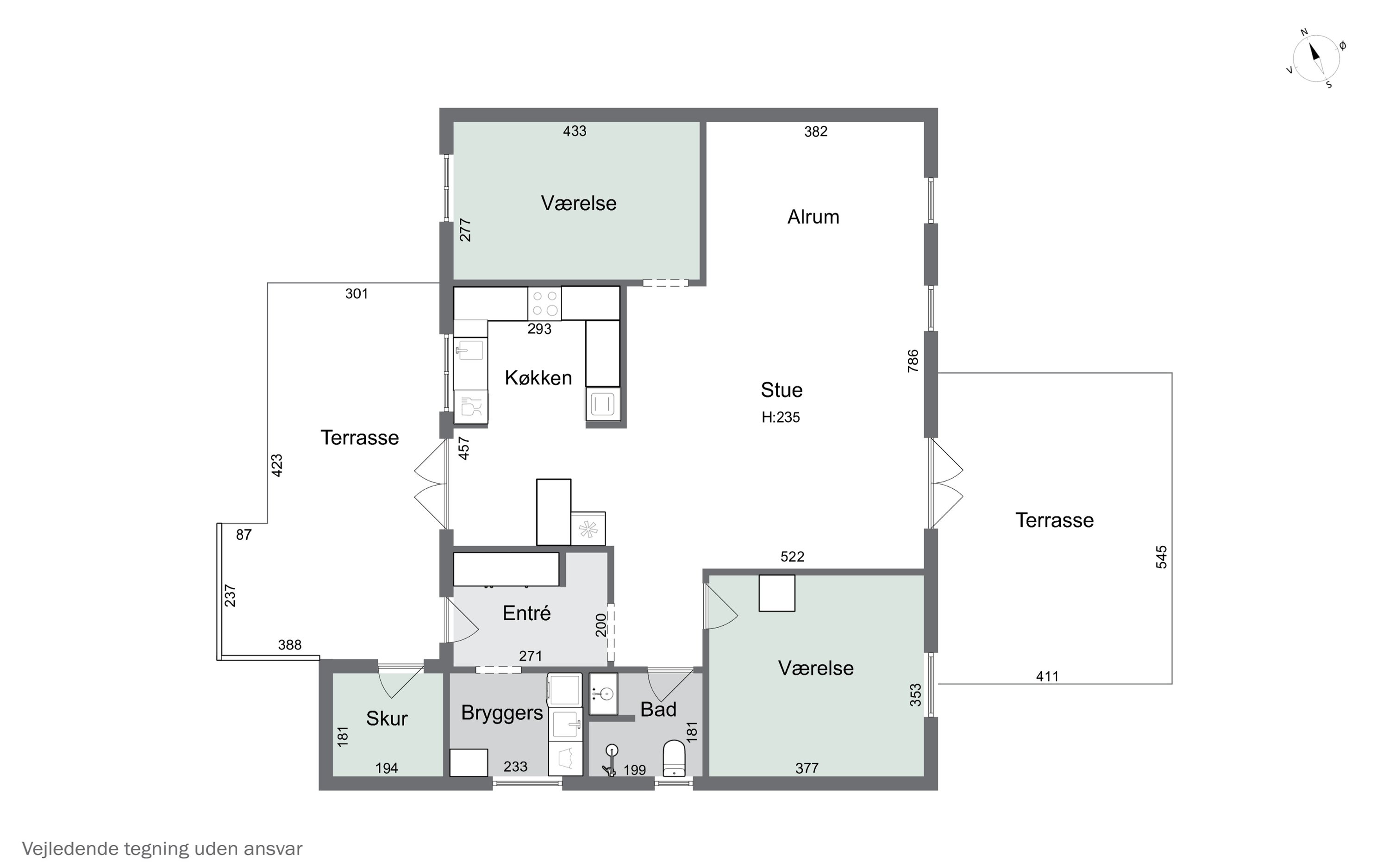 Plantegninger billede af Nysøvænget 35, Terslev, 4690 Haslev