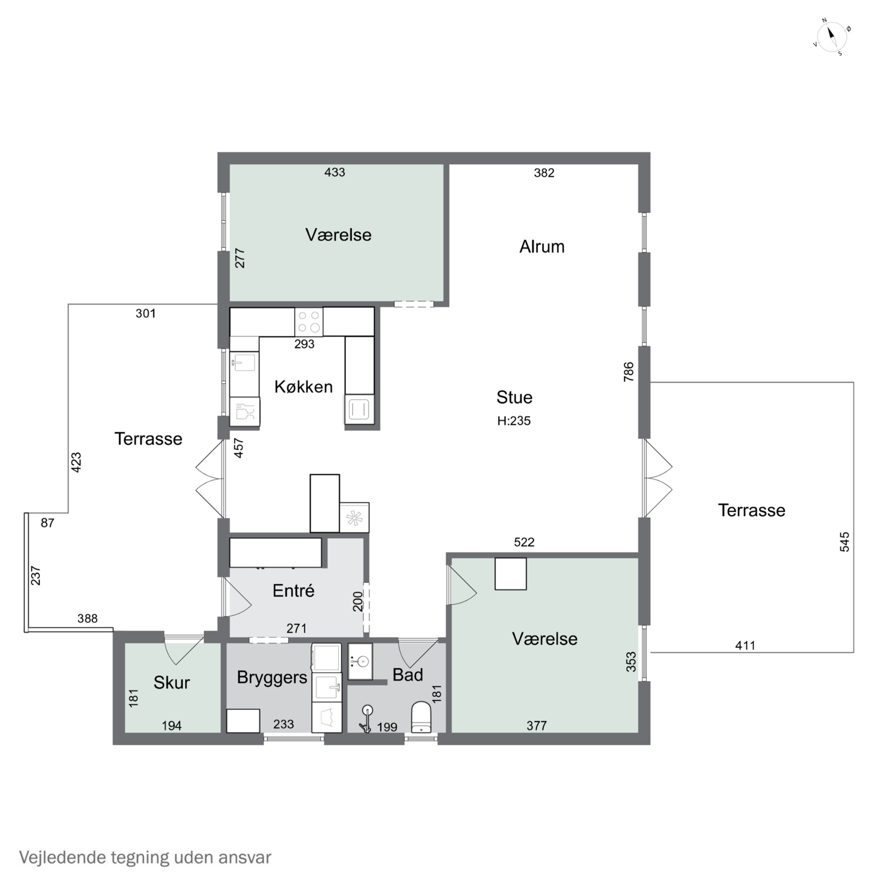 Plantegninger billede af Nysøvænget 35, Terslev, 4690 Haslev