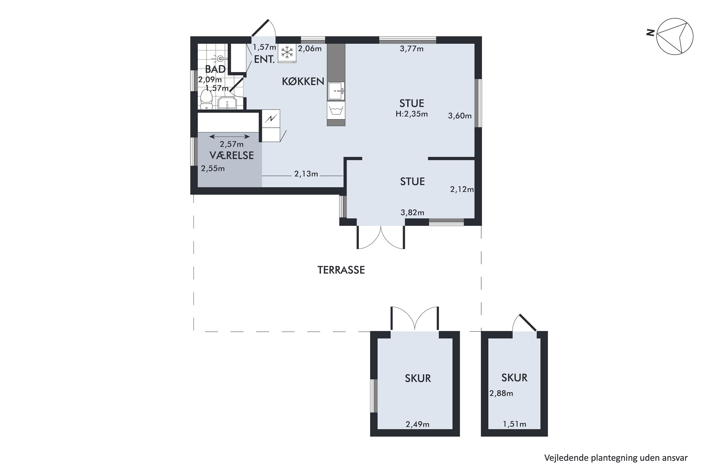 Plantegninger billede af Agerhaven 64, 2640 Hedehusene