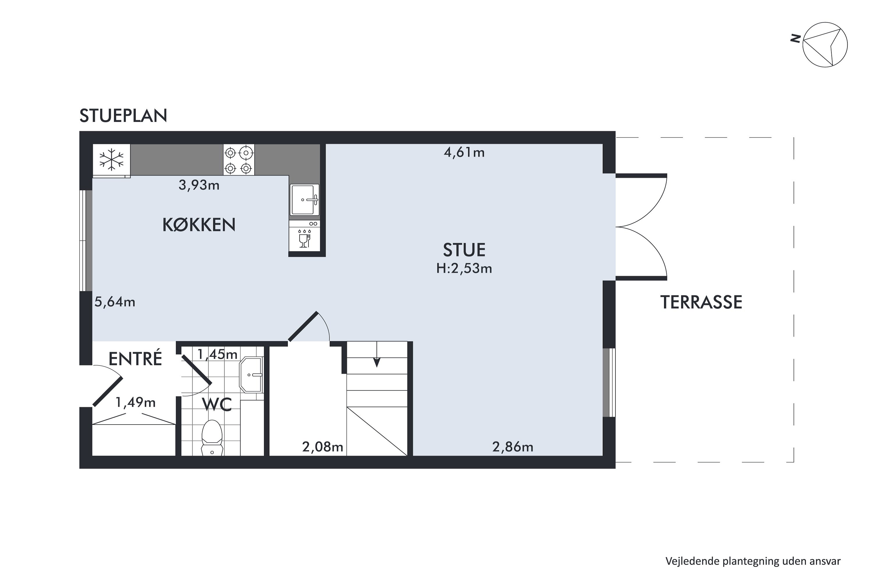 Plantegninger billede af Søgræsgade 122, Nærheden, 2640 Hedehusene