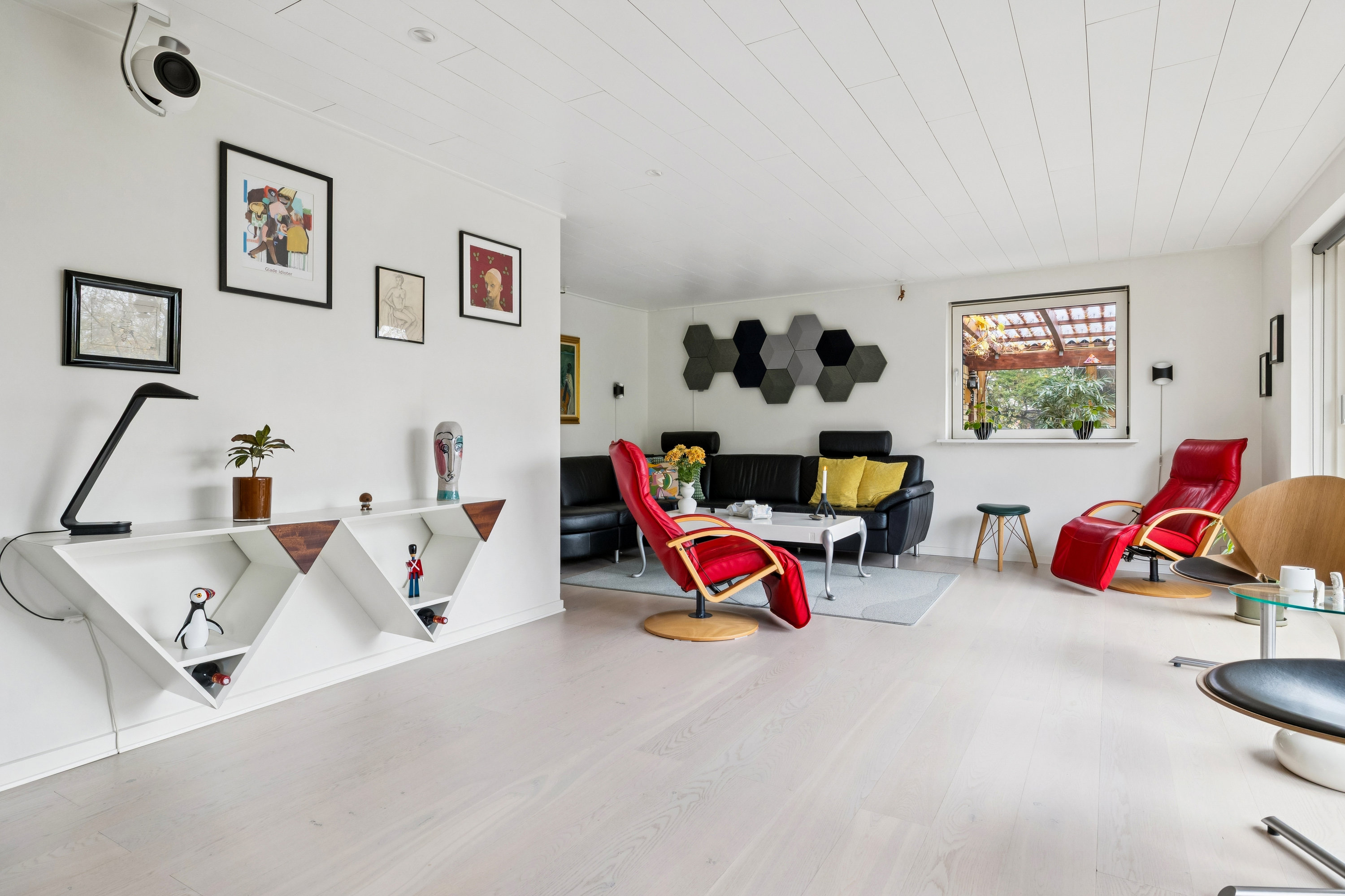 Fremhævet stue billede i fuldskærmstilstand. Billede af Fasanvej 4, 9500 Hobro