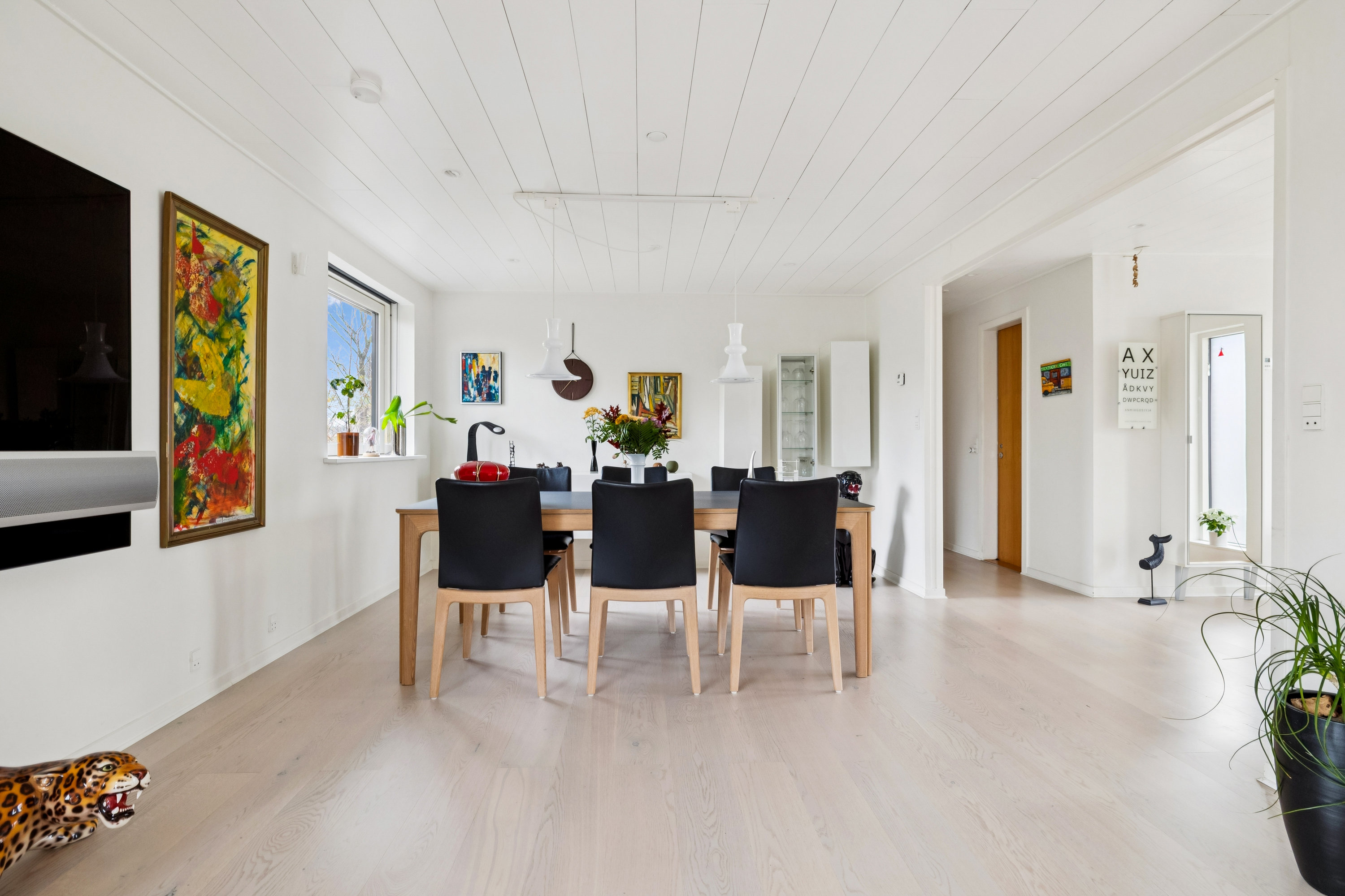 Fremhævet stue billede i fuldskærmstilstand. Billede af Fasanvej 4, 9500 Hobro