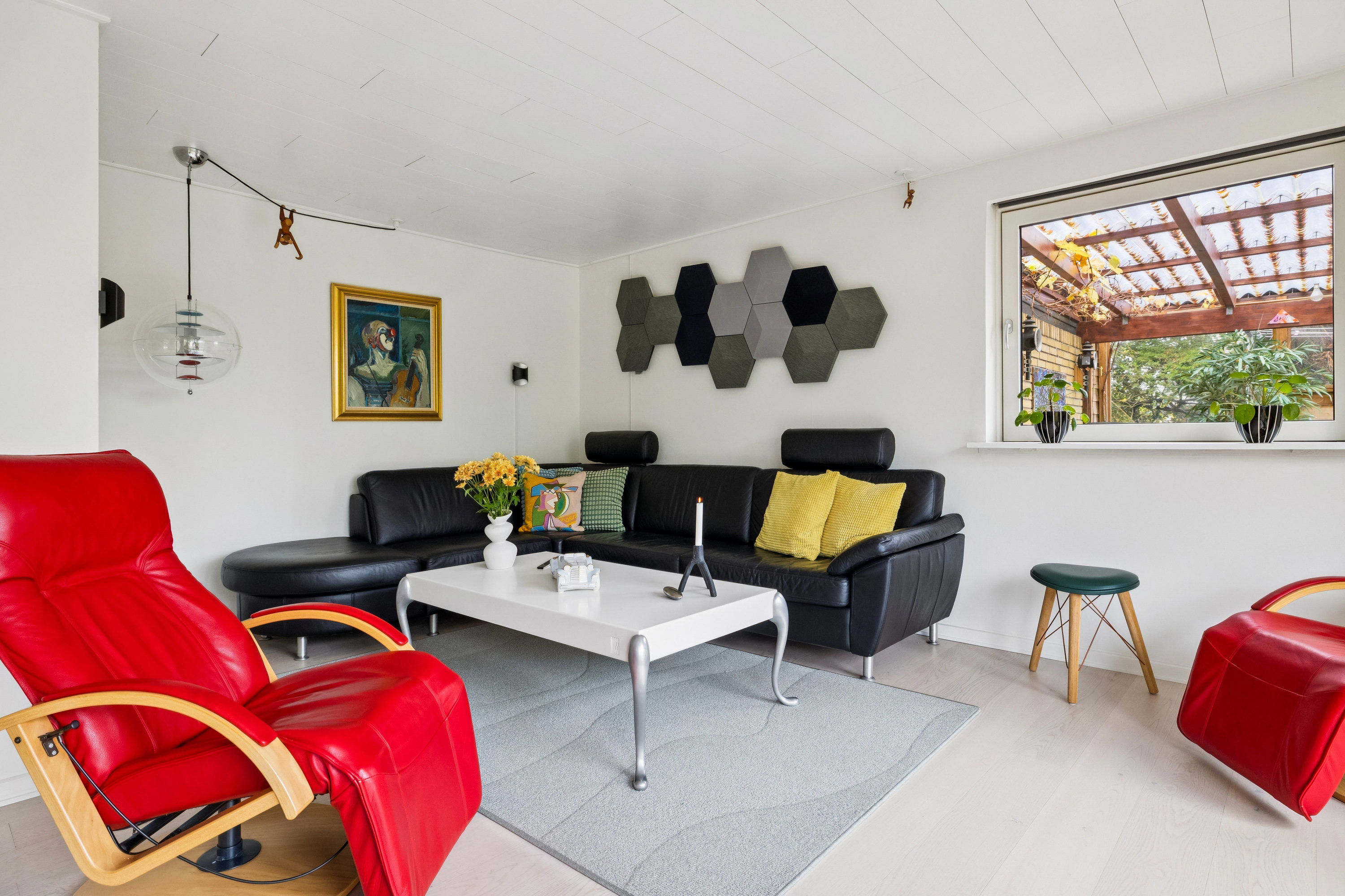 Fremhævet stue billede i fuldskærmstilstand. Billede af Fasanvej 4, 9500 Hobro