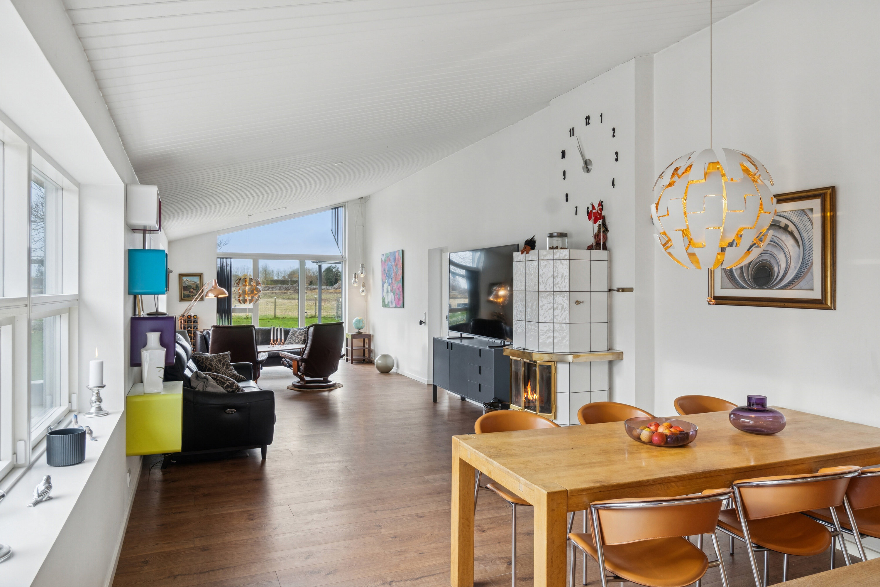 Fremhævet spisestue billede i fuldskærmstilstand. Billede af Rosmosevej 80, 2650 Hvidovre