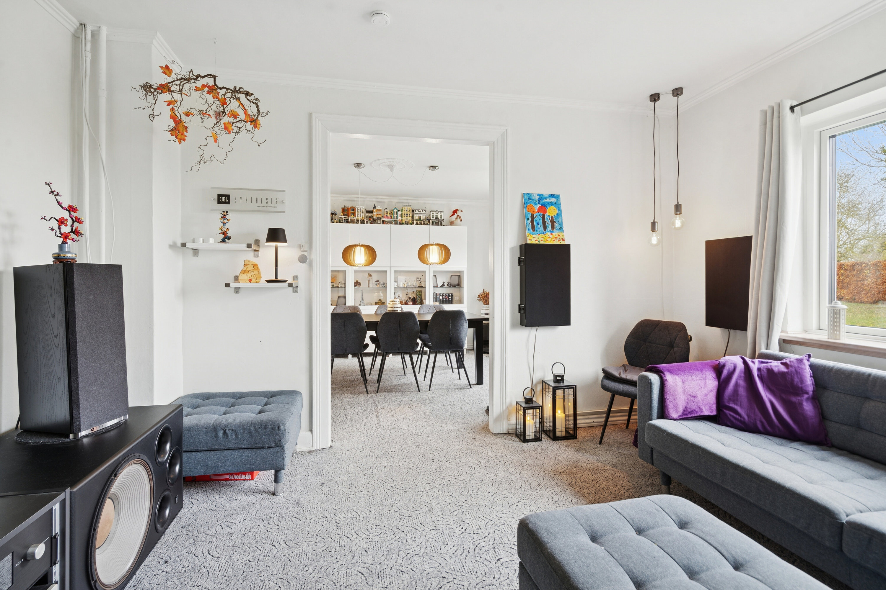 Fremhævet stue billede i fuldskærmstilstand. Billede af Såderupvej 13, 5540 Ullerslev