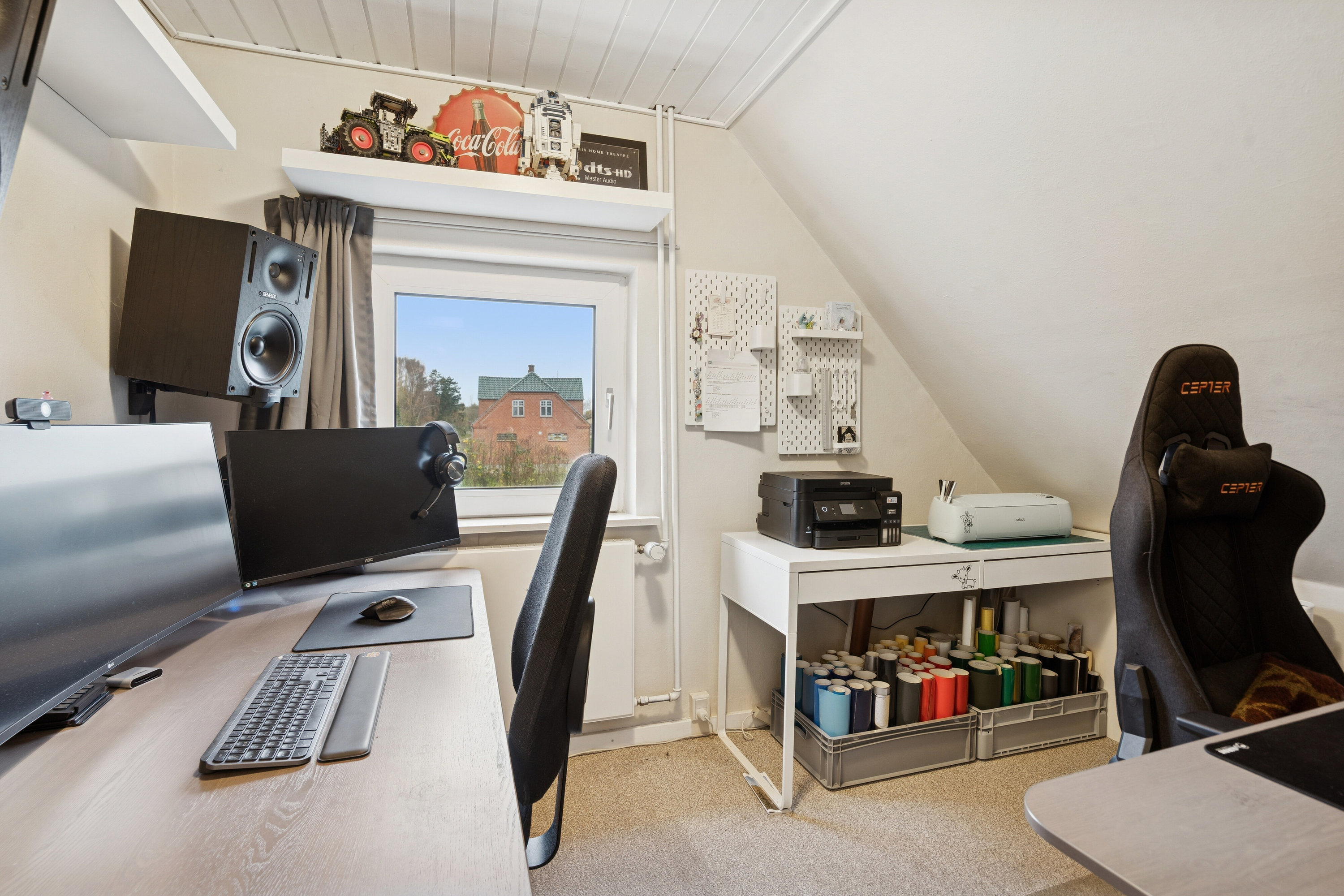 Fremhævet arbejdsværelse billede i fuldskærmstilstand. Billede af Såderupvej 13, 5540 Ullerslev