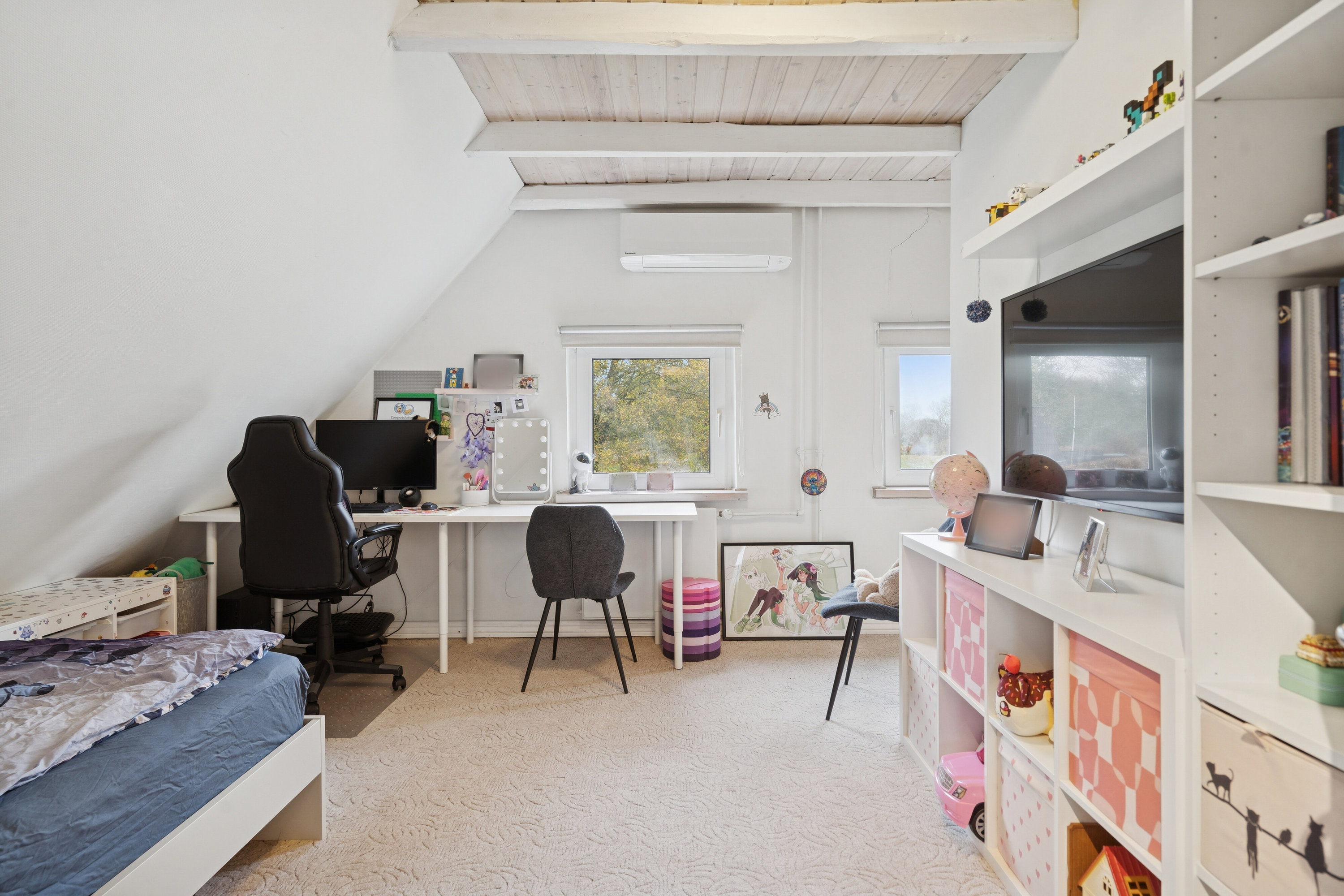 Fremhævet soveværelse billede i fuldskærmstilstand. Billede af Såderupvej 13, 5540 Ullerslev