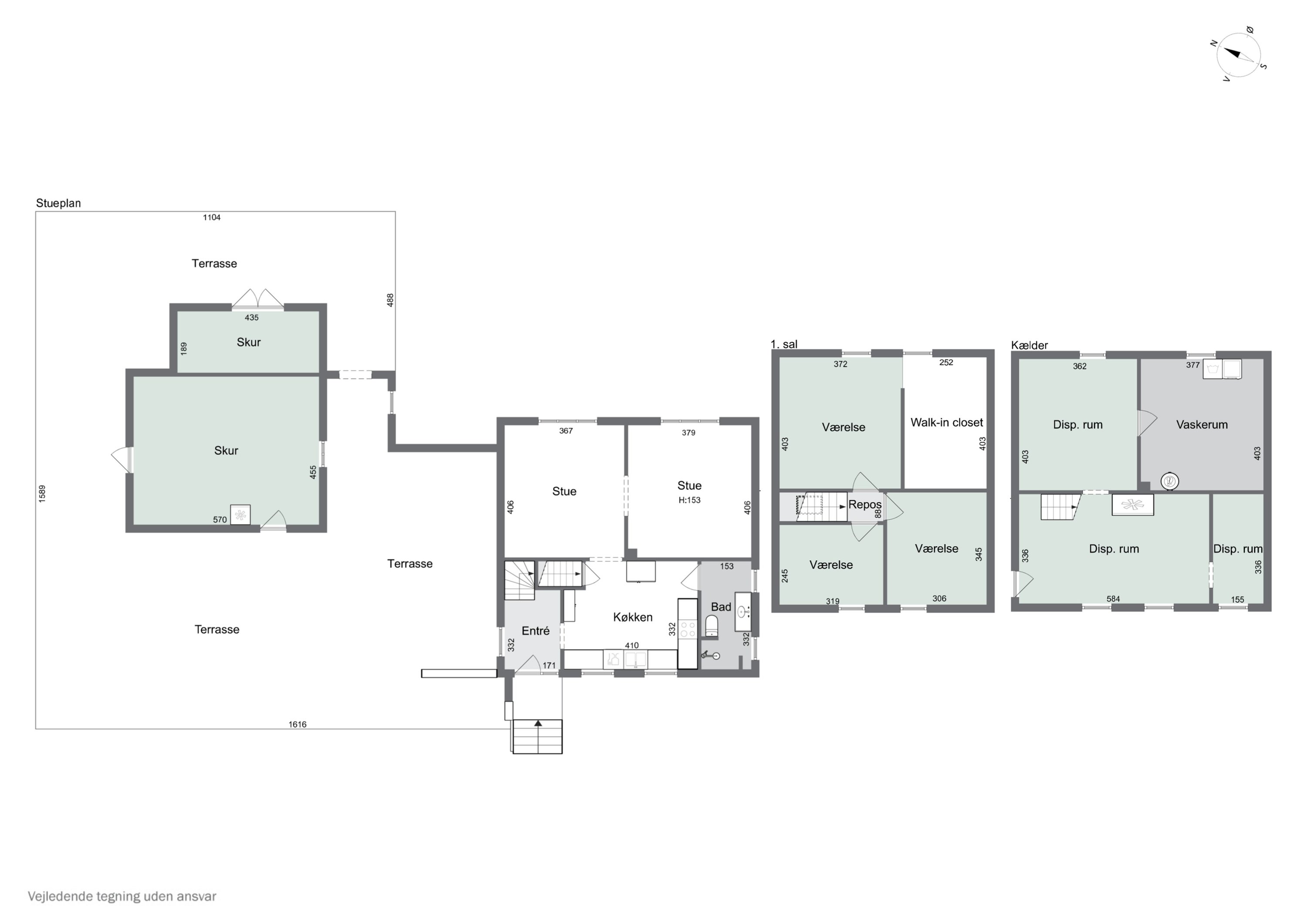 Plantegninger billede af Såderupvej 13, 5540 Ullerslev