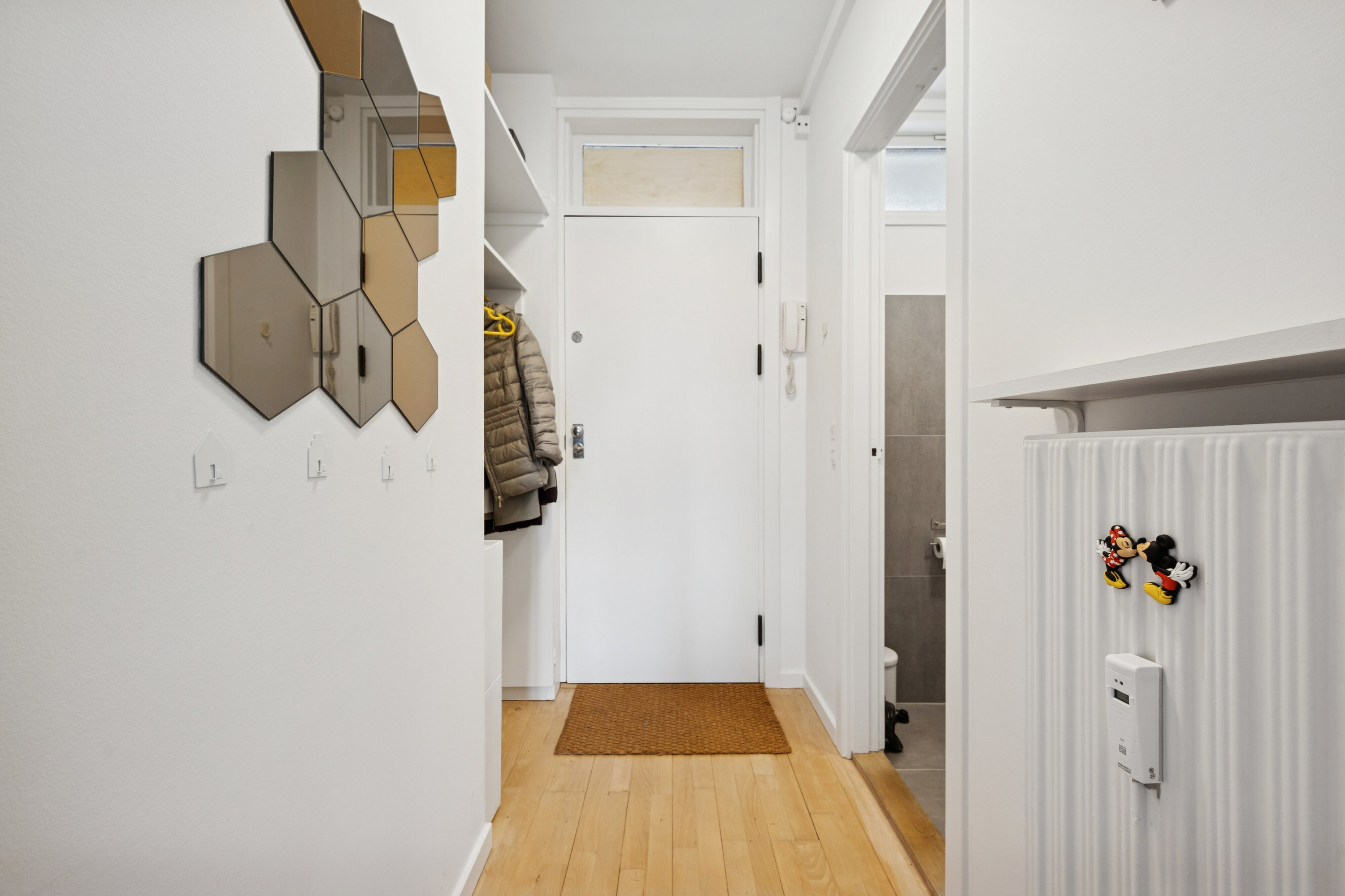 Miniaturebillede 2: entré. Billede af Mølleåparken 6, 2. l., 2800 Kongens Lyngby