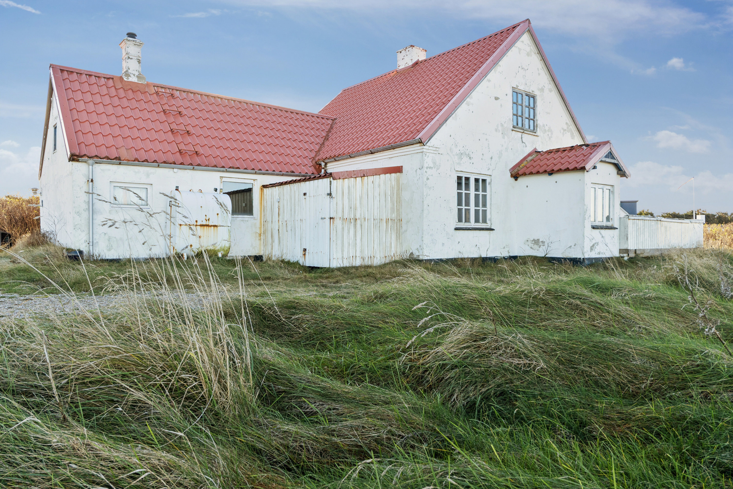 Fremhævet set fra haven billede i fuldskærmstilstand. Billede af Roshagevej 6, 7730 Hanstholm