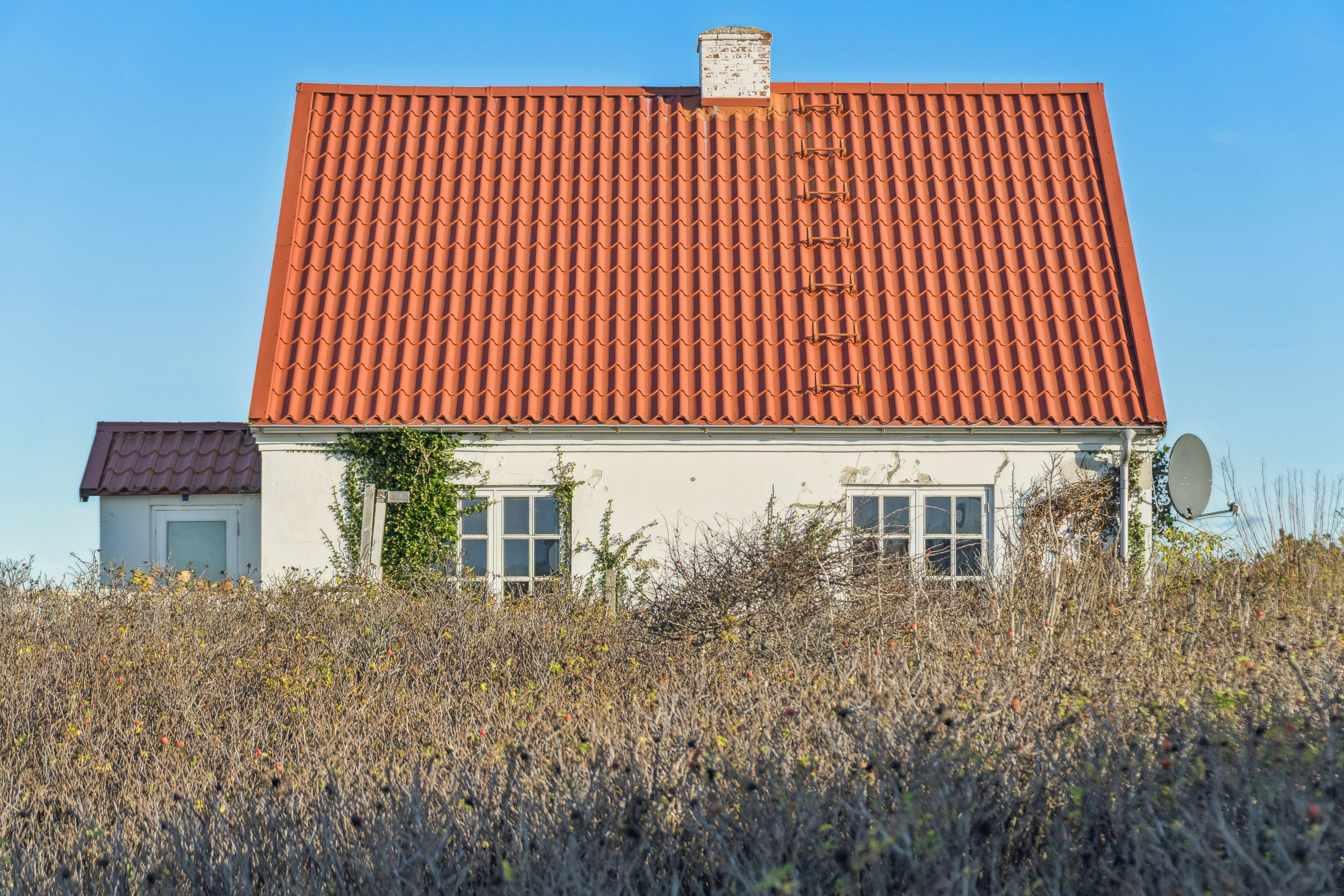 Fremhævet set fra haven billede i fuldskærmstilstand. Billede af Roshagevej 6, 7730 Hanstholm