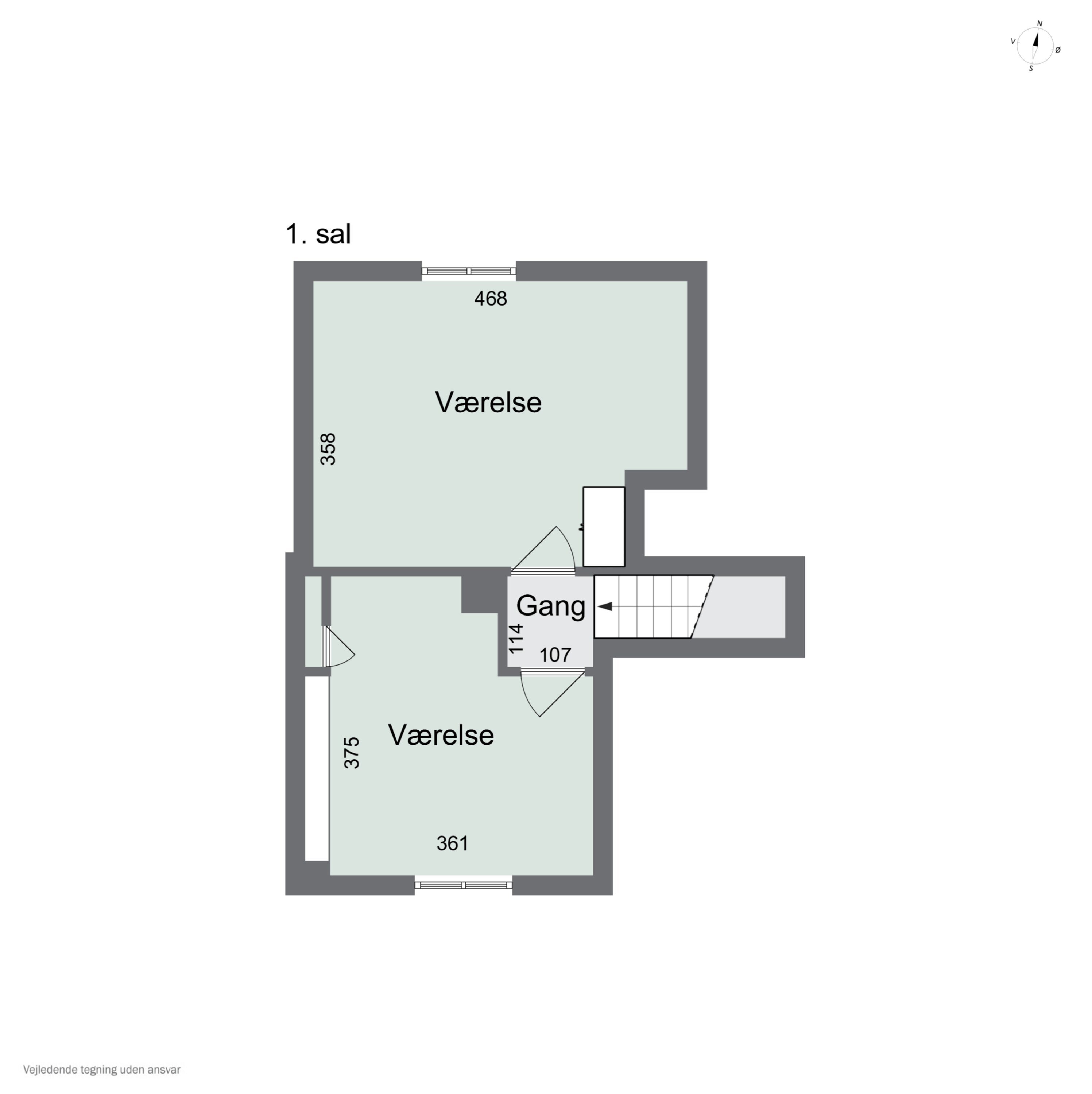 Plantegninger billede af Roshagevej 6, 7730 Hanstholm