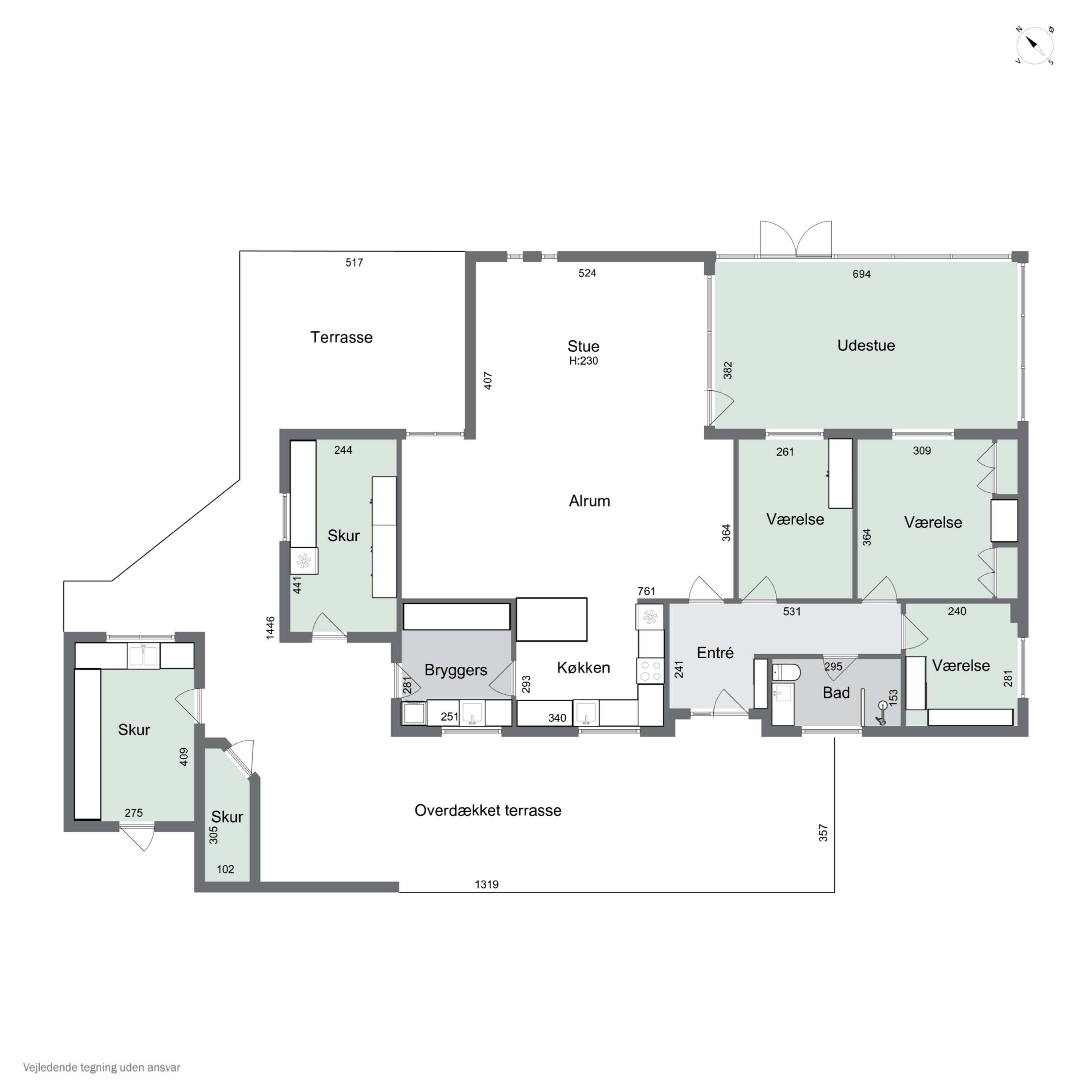 Plantegninger billede af Rådyrløkken 48, Slukefter, 5210 Odense NV