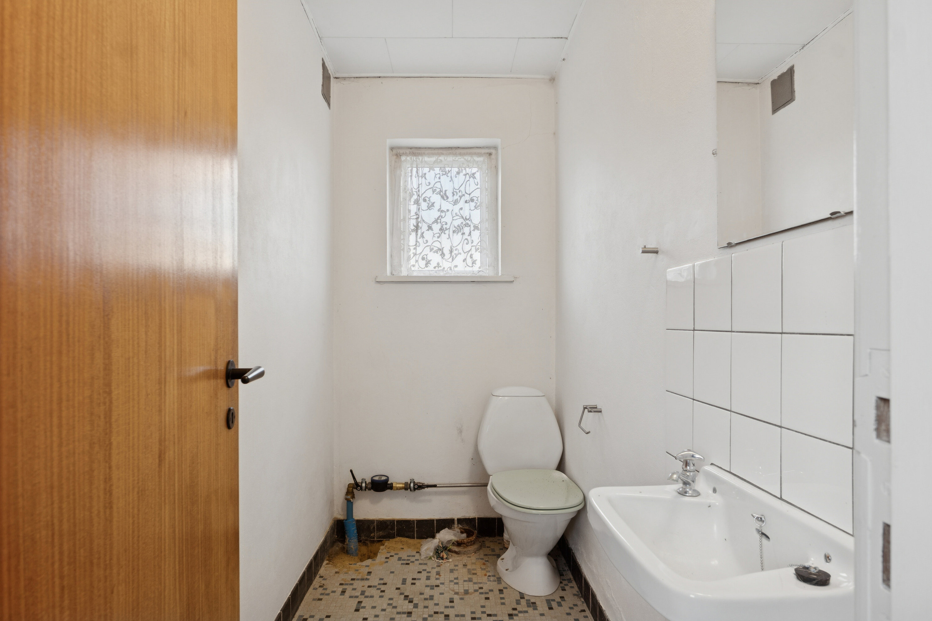 Fremhævet badeværelse billede i fuldskærmstilstand. Billede af Hindbjergvej 32, Hindbjerg, 8620 Kjellerup