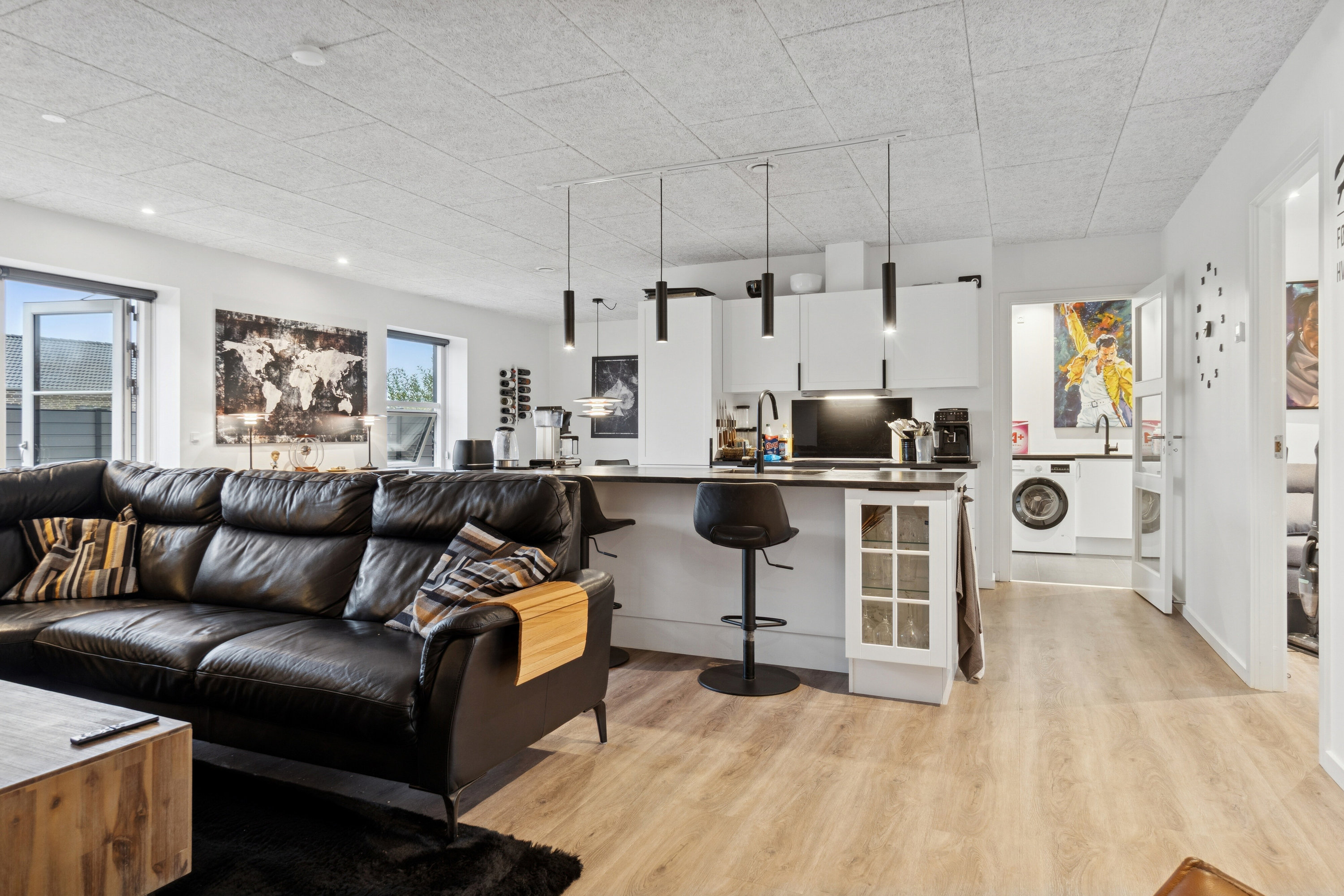 Fremhævet stue billede i fuldskærmstilstand. Billede af Lysningen 4, Skovsø, 4200 Slagelse