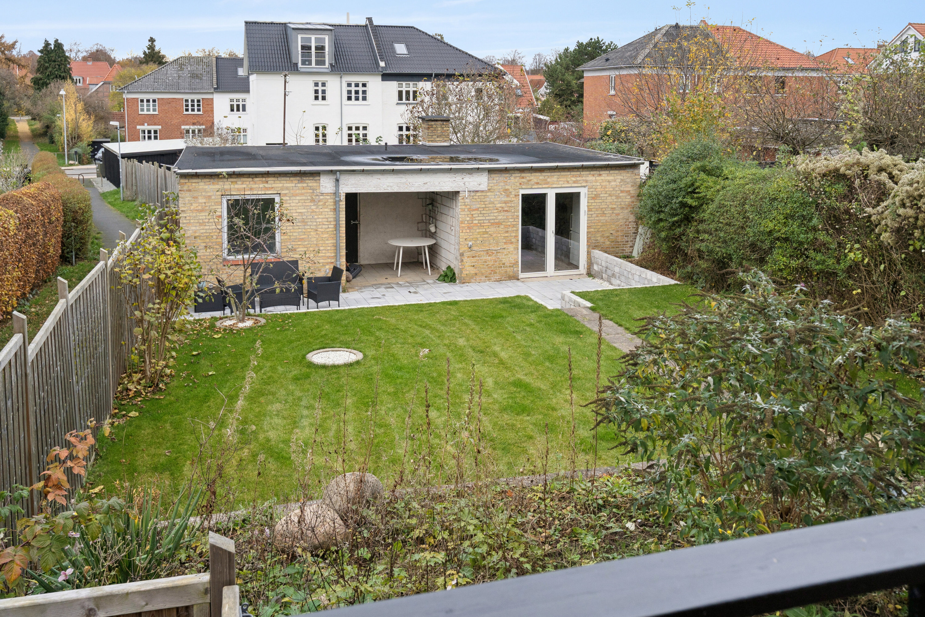 Fremhævet udendørs billede i fuldskærmstilstand. Billede af Baumgartensvej 35, st.., 5000 Odense C