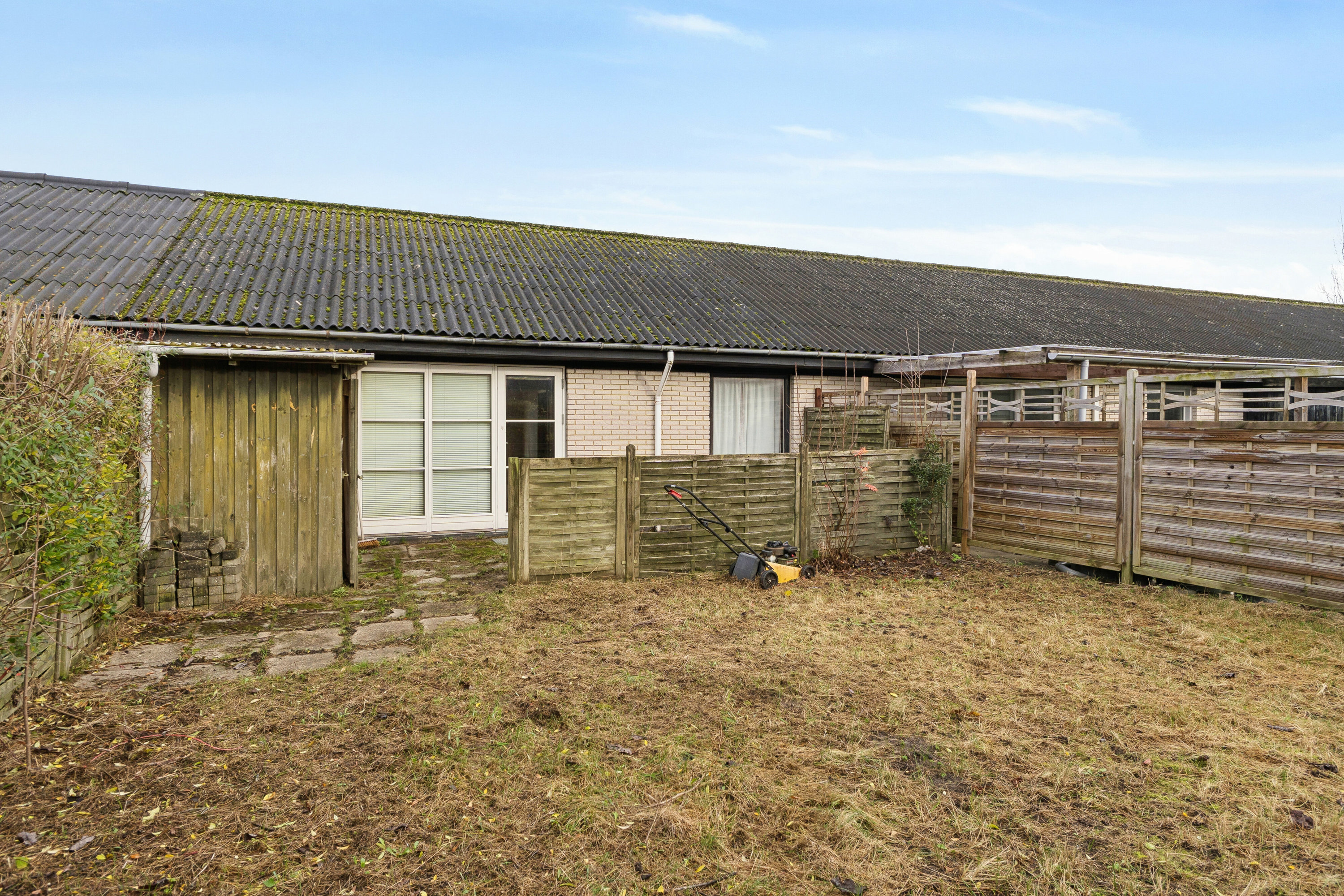 Fremhævet set fra vejen billede i fuldskærmstilstand. Billede af Brombærtoften 4D, 7430 Ikast