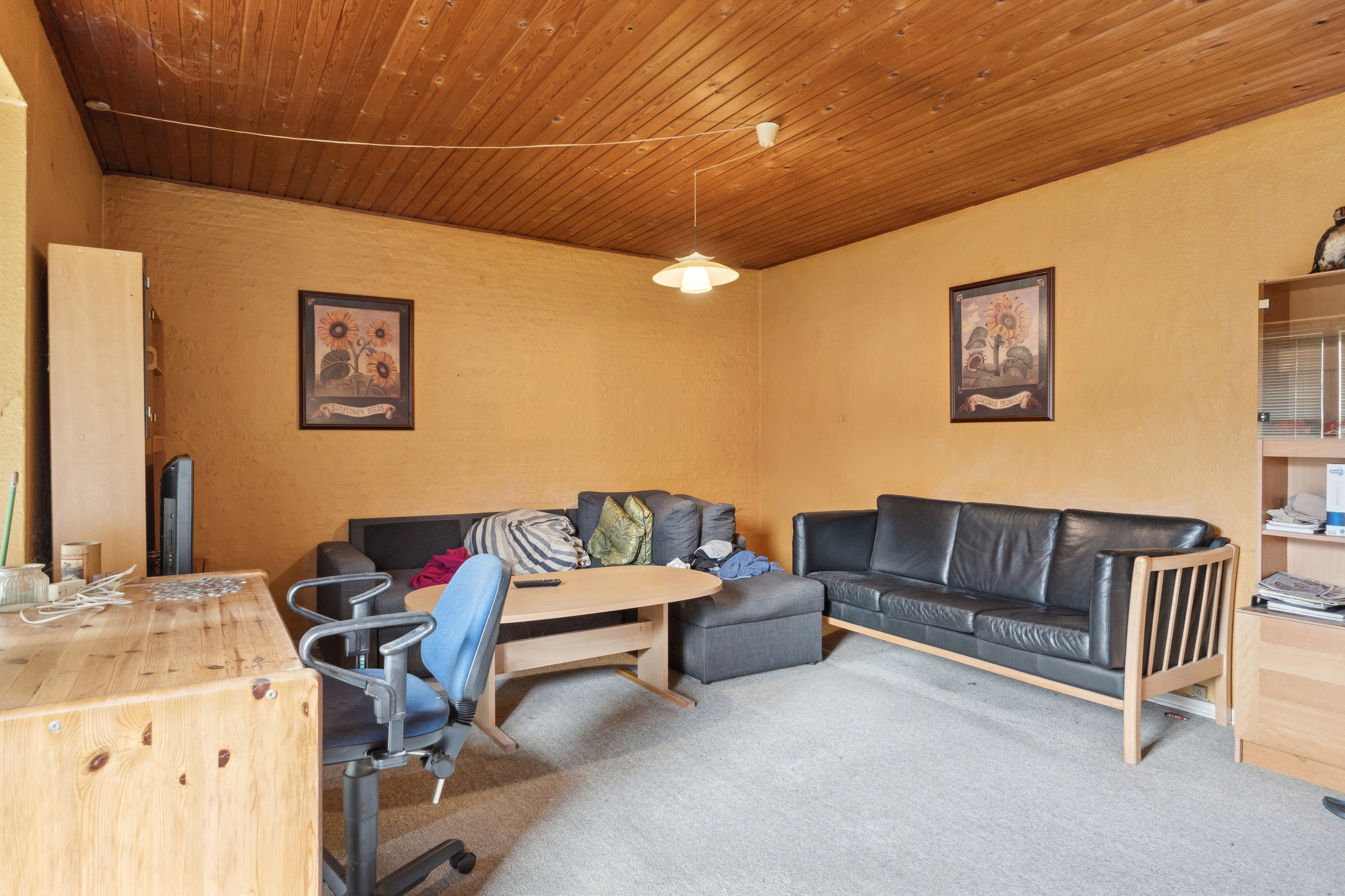 Fremhævet stue billede i fuldskærmstilstand. Billede af Brombærtoften 4D, 7430 Ikast