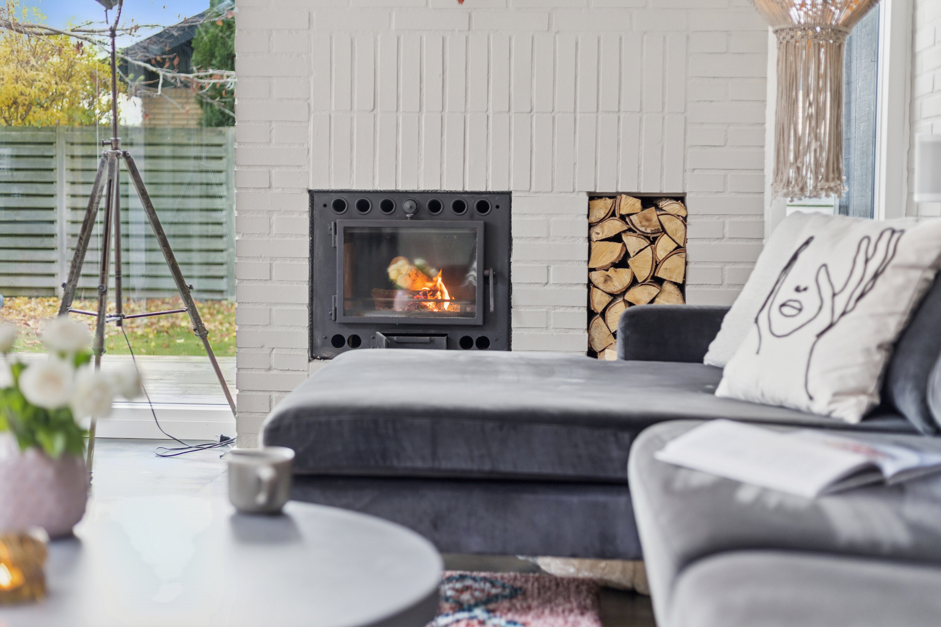 Fremhævet udestue billede i fuldskærmstilstand. Billede af Godsparken 28, 2670 Greve