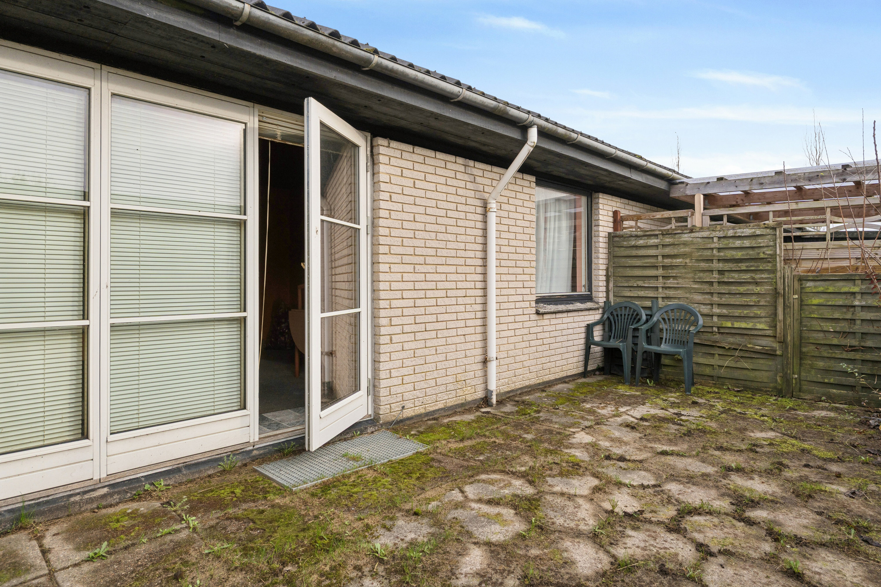 Fremhævet udendørs billede i fuldskærmstilstand. Billede af Brombærtoften 4D, 7430 Ikast