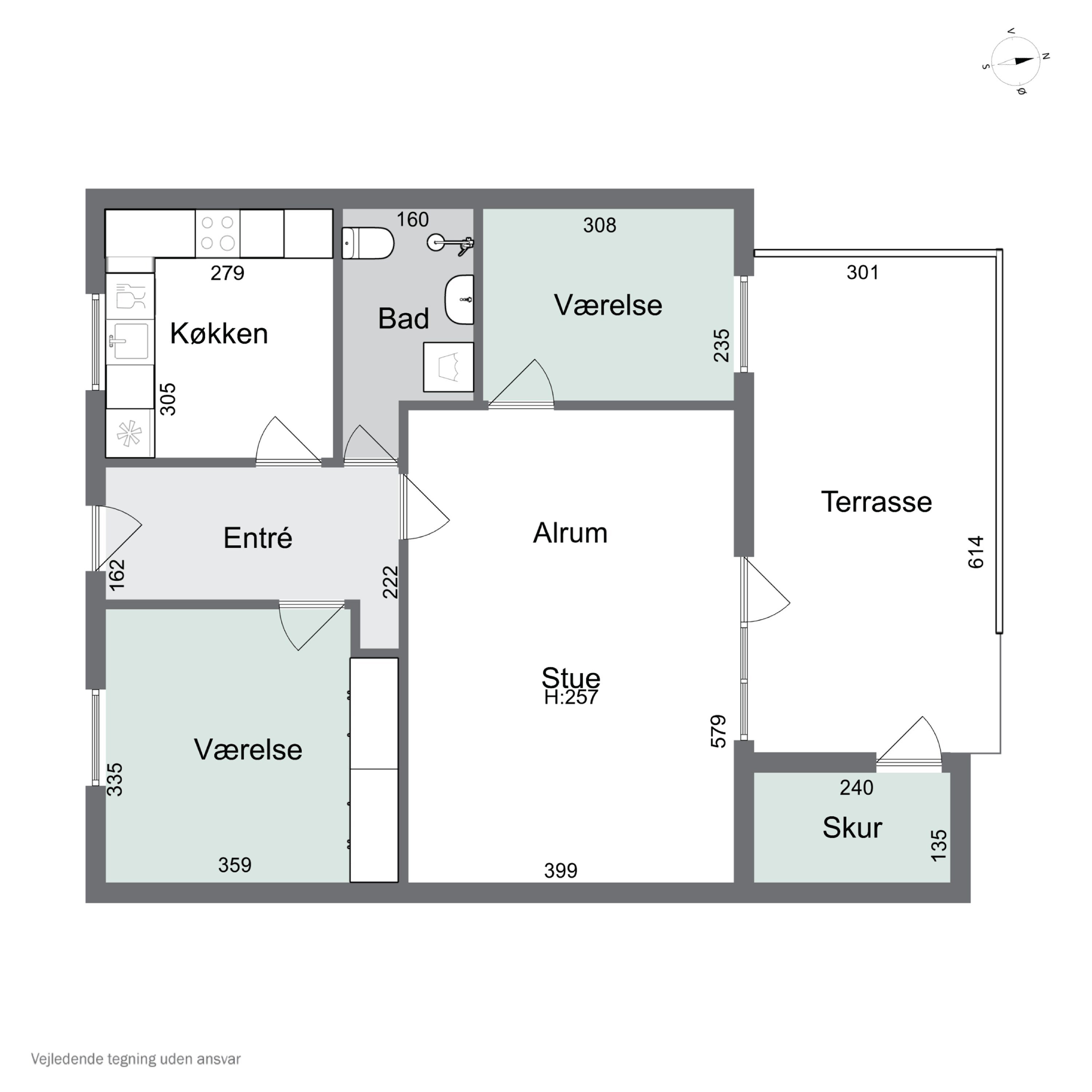 Plantegninger billede af Brombærtoften 4D, 7430 Ikast